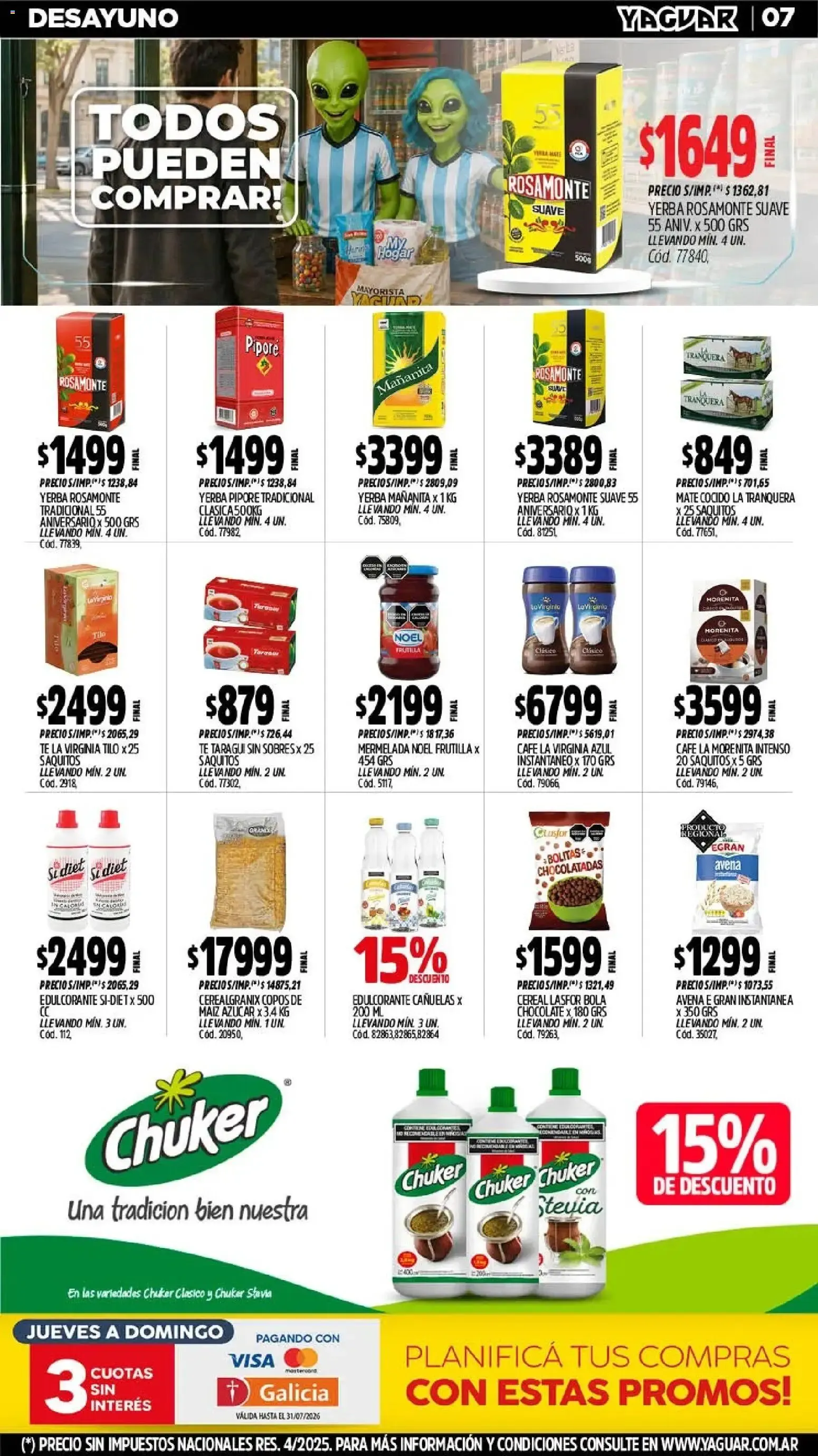 Ofertas de Yaguar - Oferta Semanal General Roca del 06/07/2026 - 11/07/2026 6 de julio al 11 de julio 2026 - Página 10 del catálogo