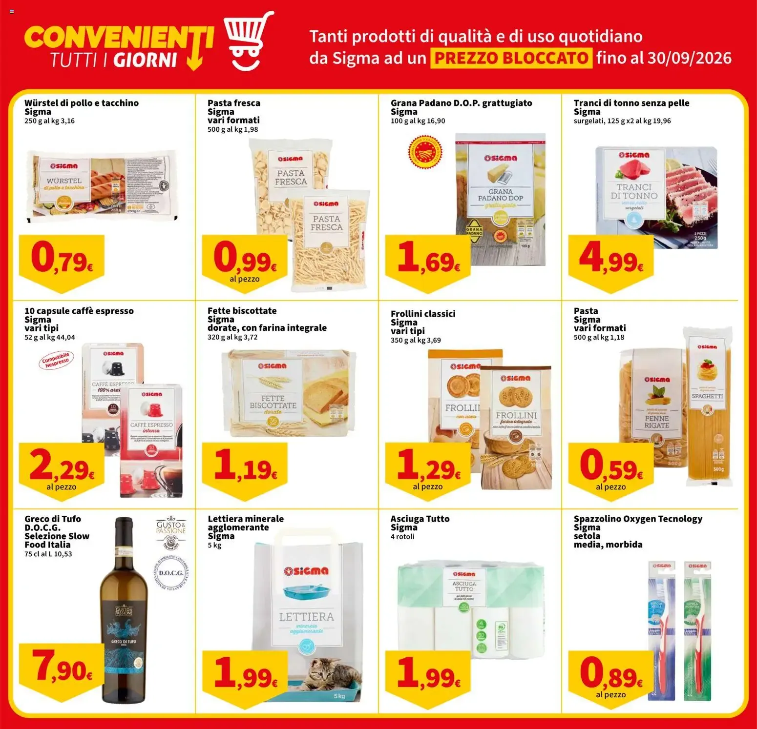 Nuovo SIGMA volantino Toscana dal 27/08/2026 > offerte anteprima 🛍️ da 27 agosto a 9 settembre di 2026 - Pagina del volantino 10