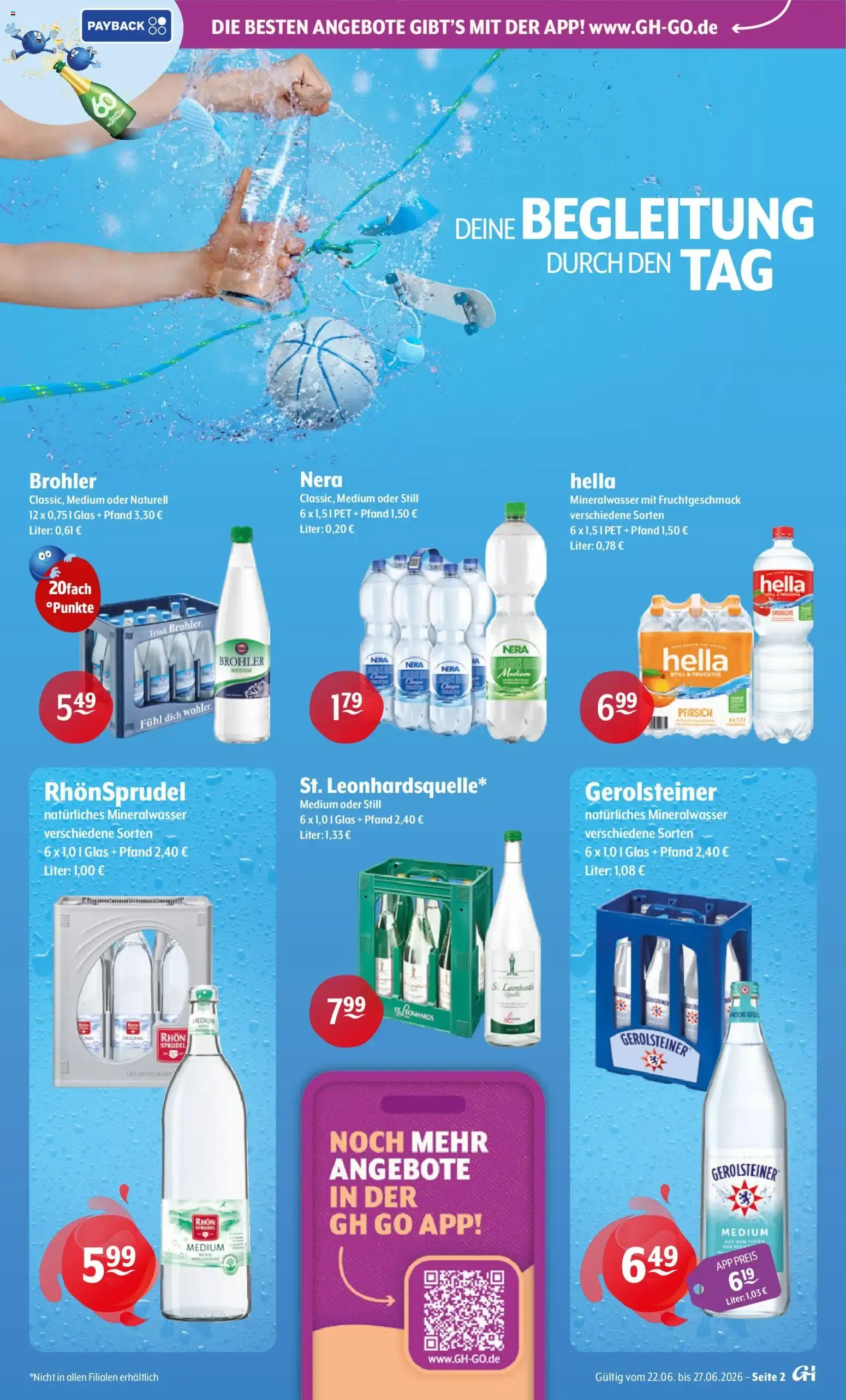 Getränke Hoffmann - Jubiläumsdeals von 22. Juni bis 27. Juni 2026 - Prospekt seite 2