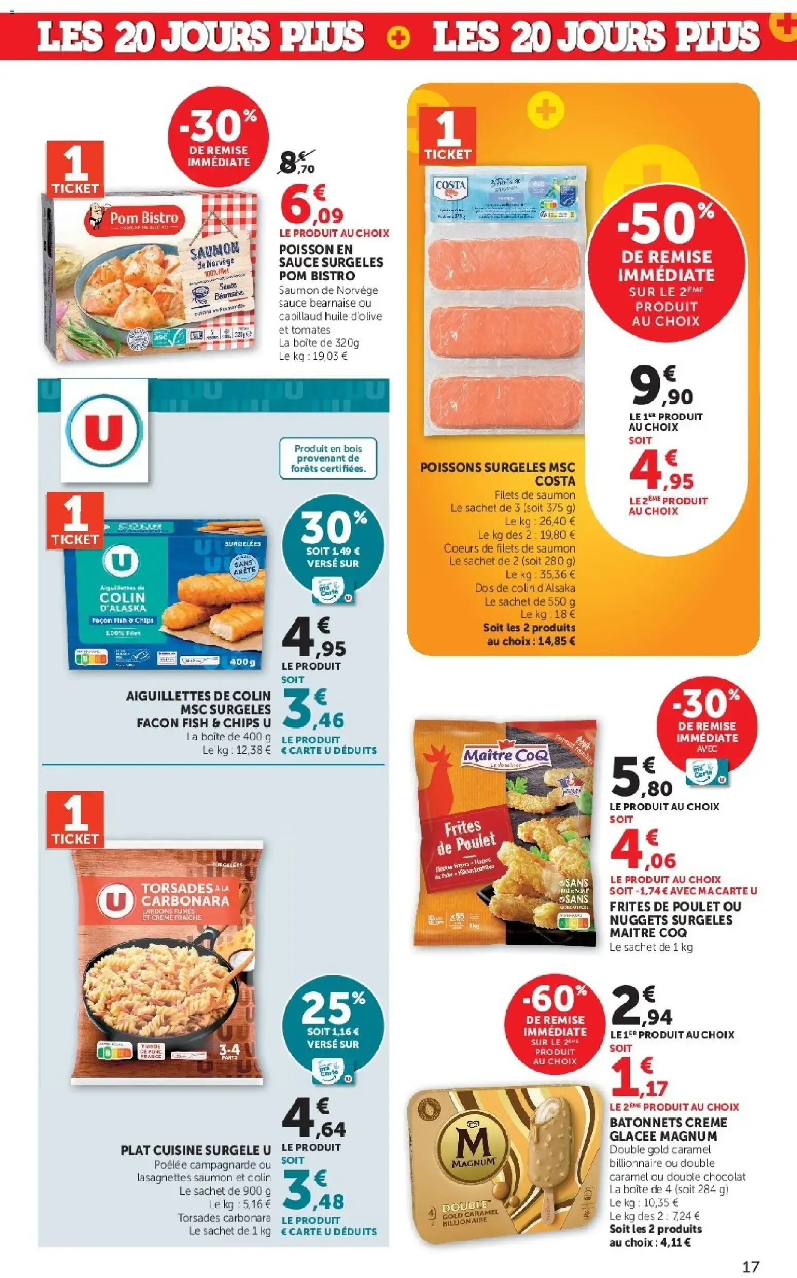 Hyper U Les 20 jours plus à partir du 29/09/2026 - promo en ligne du 29 septembre au 11 octobre 2026 - Catalogue page 17