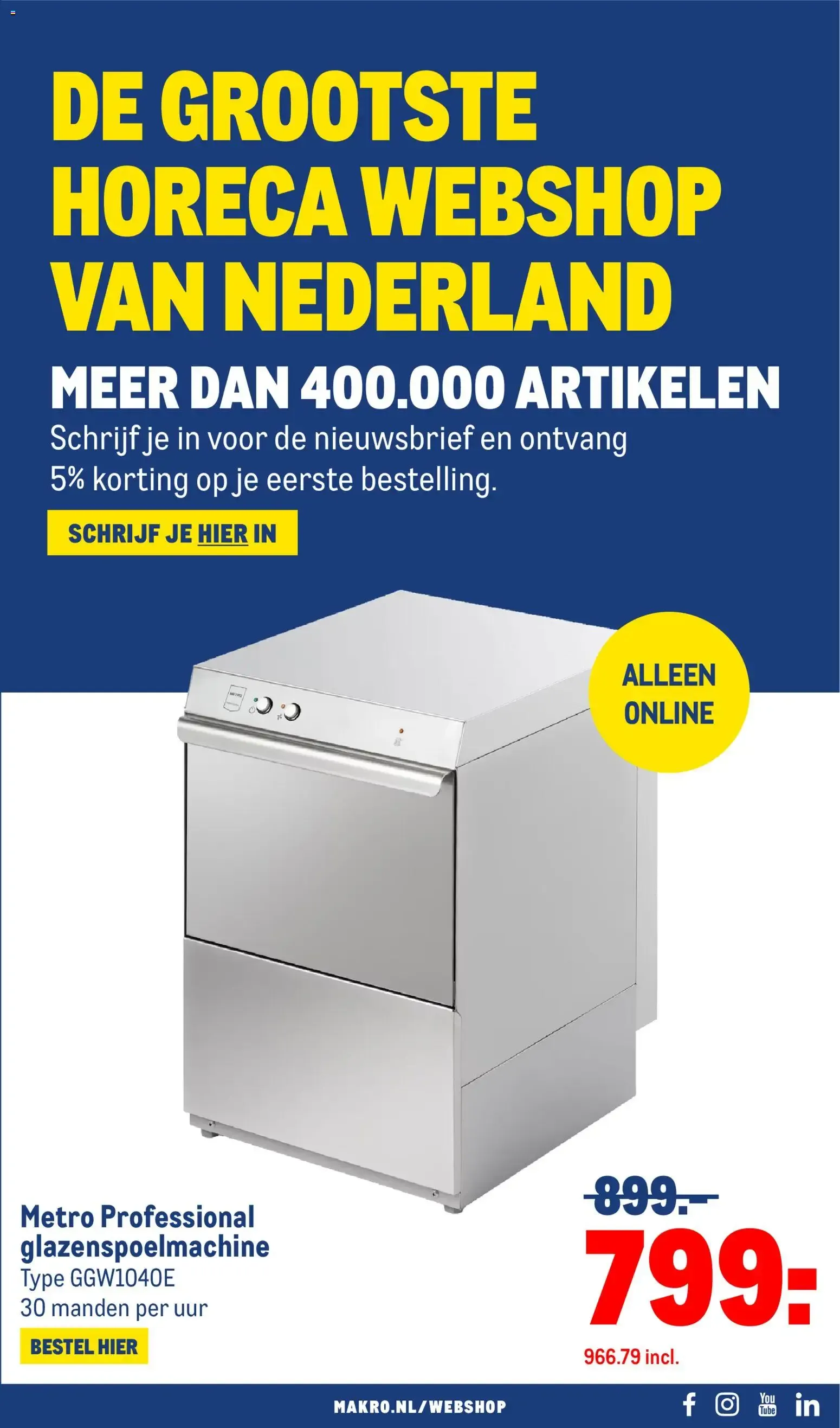 Makro folder vanaf 23-09-2026 || NIEUWE van 23 september tot 4 oktober 2026 - Folder pagina 49