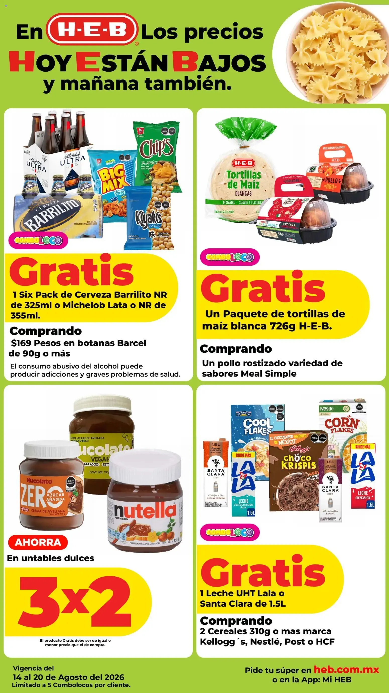 Catálogo de En H-E-B Los precios HOY ESTÁN BAJOS y mañana también. 14 de agosto al 17 de agosto 2026 - Pagina 5