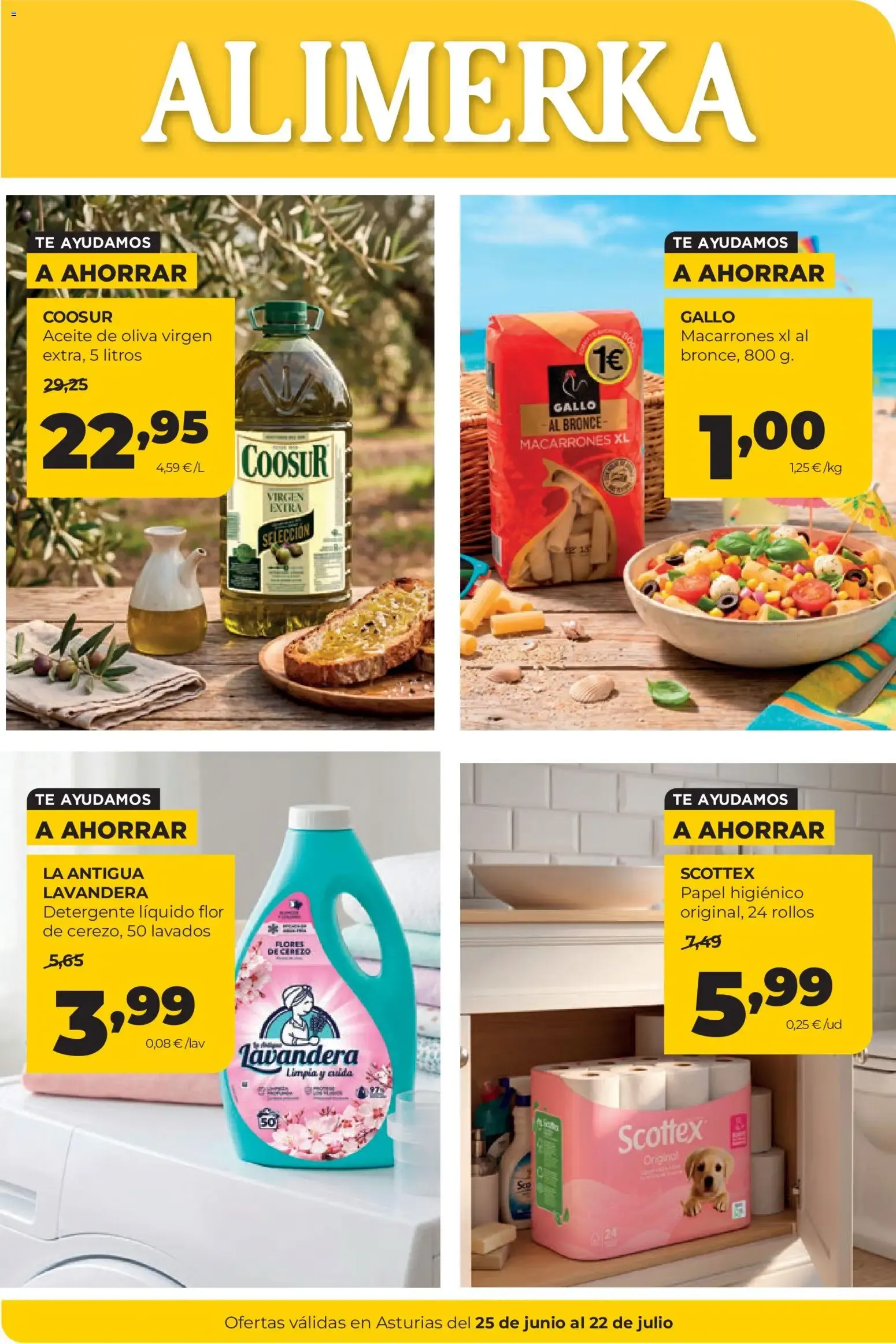 Catálogo de Alimerka folleto >> 25/06 - 22/07/2026 (catálogo) 25 de junio al 22 de julio 2026 - Página 1