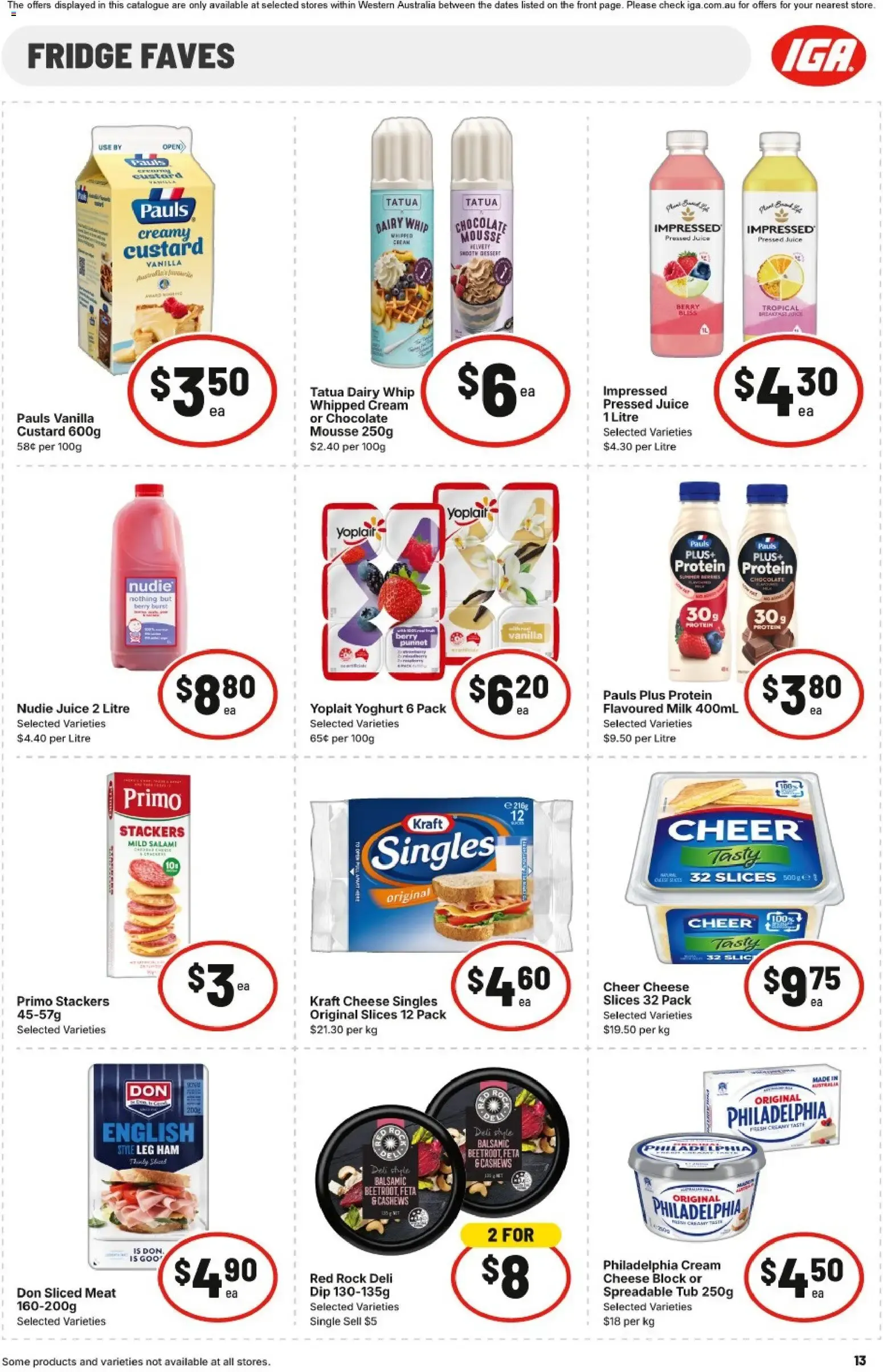IGA catalogue valid from 08/07/2026 > Online Australia - Catalogue valid from 8 July to 14 July 2026 - page 13