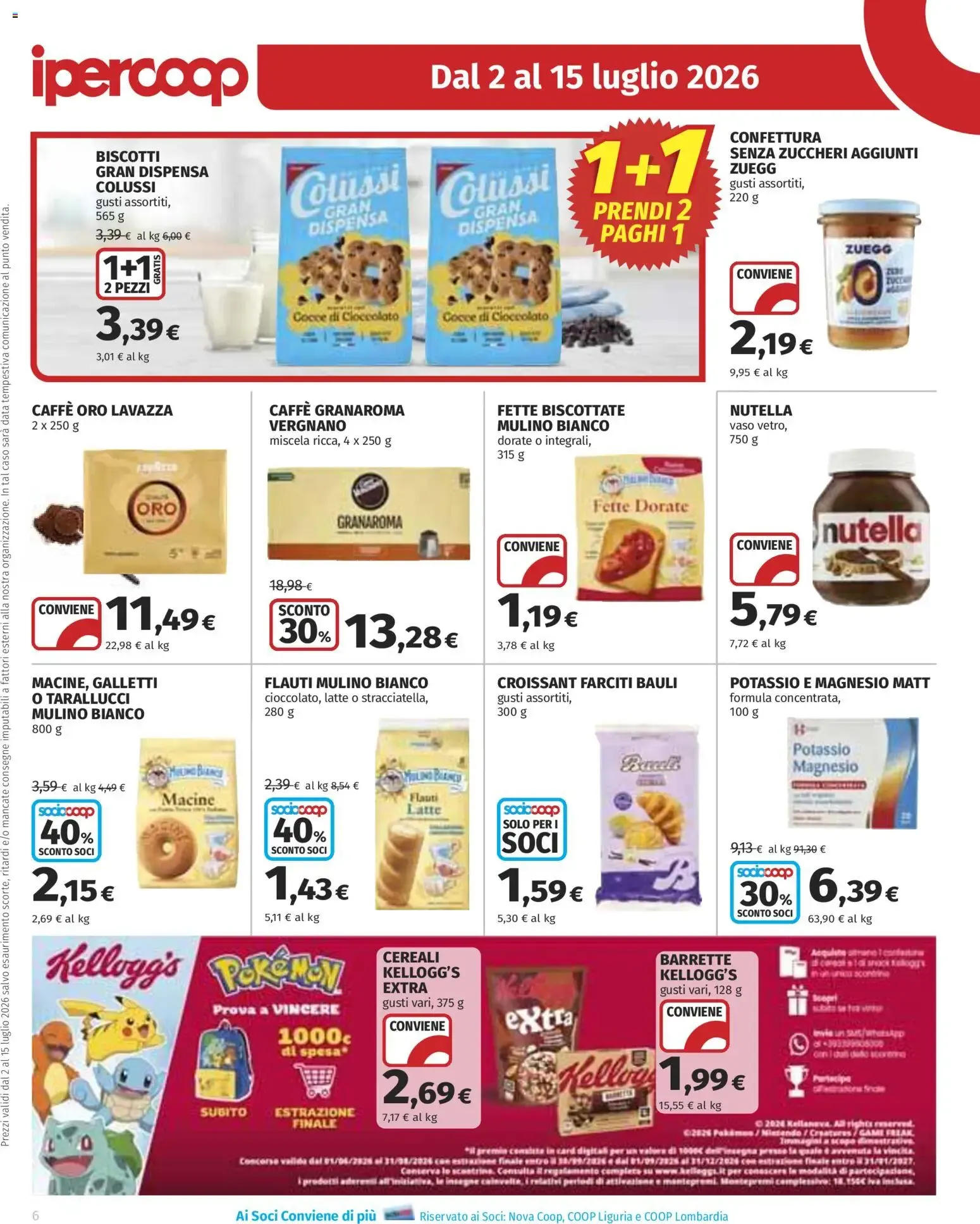 Anteprima volantino Ipercoop dal 02/07/2026 - nuovo offerte da 2 luglio a 15 luglio di 2026 - Pagina del volantino 6