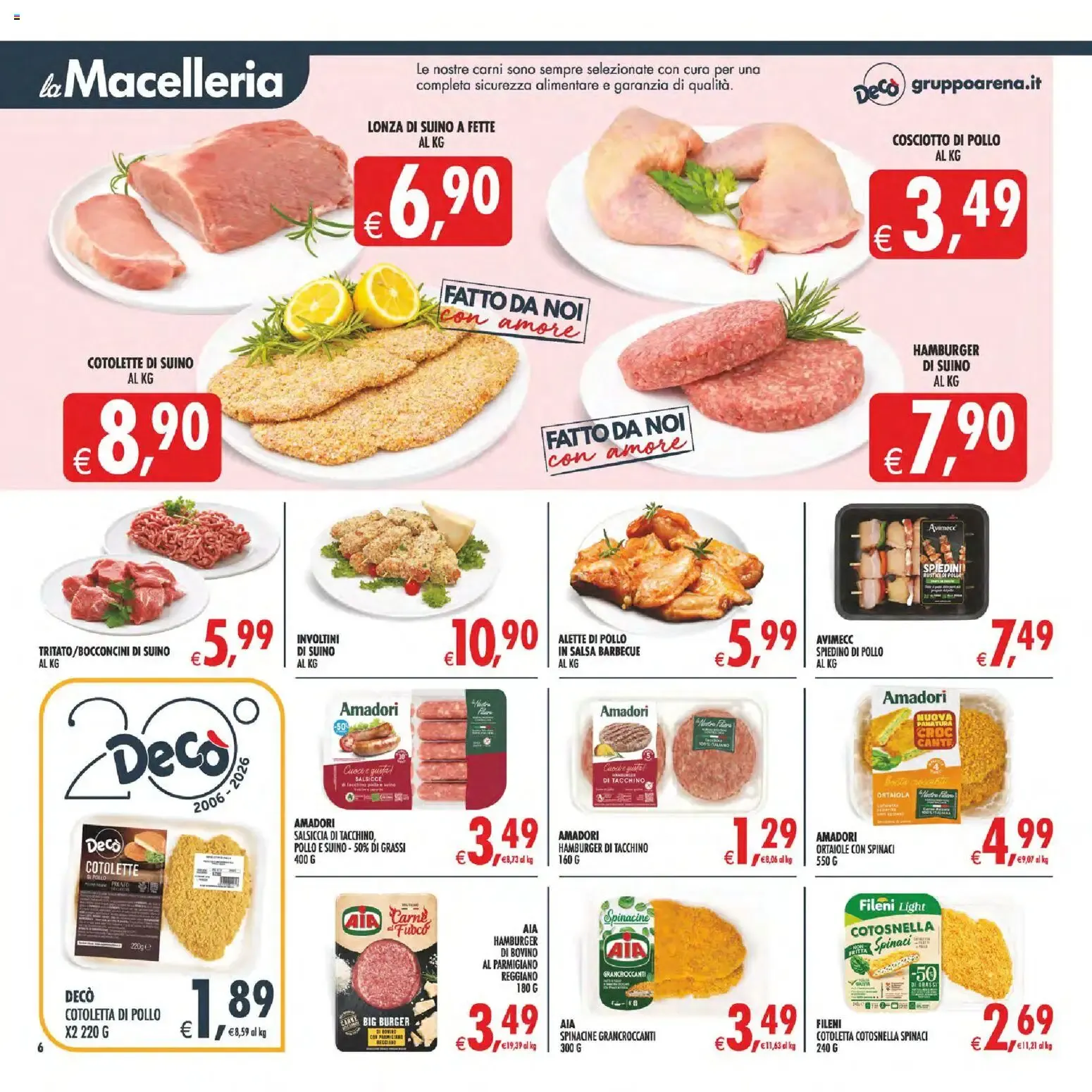 Nuovo Decò volantino Maxistore, Supermercati Lipari dal 01/09/2026 > offerte anteprima 🛍️ da 1 settembre a 10 settembre di 2026 - Pagina del volantino 6