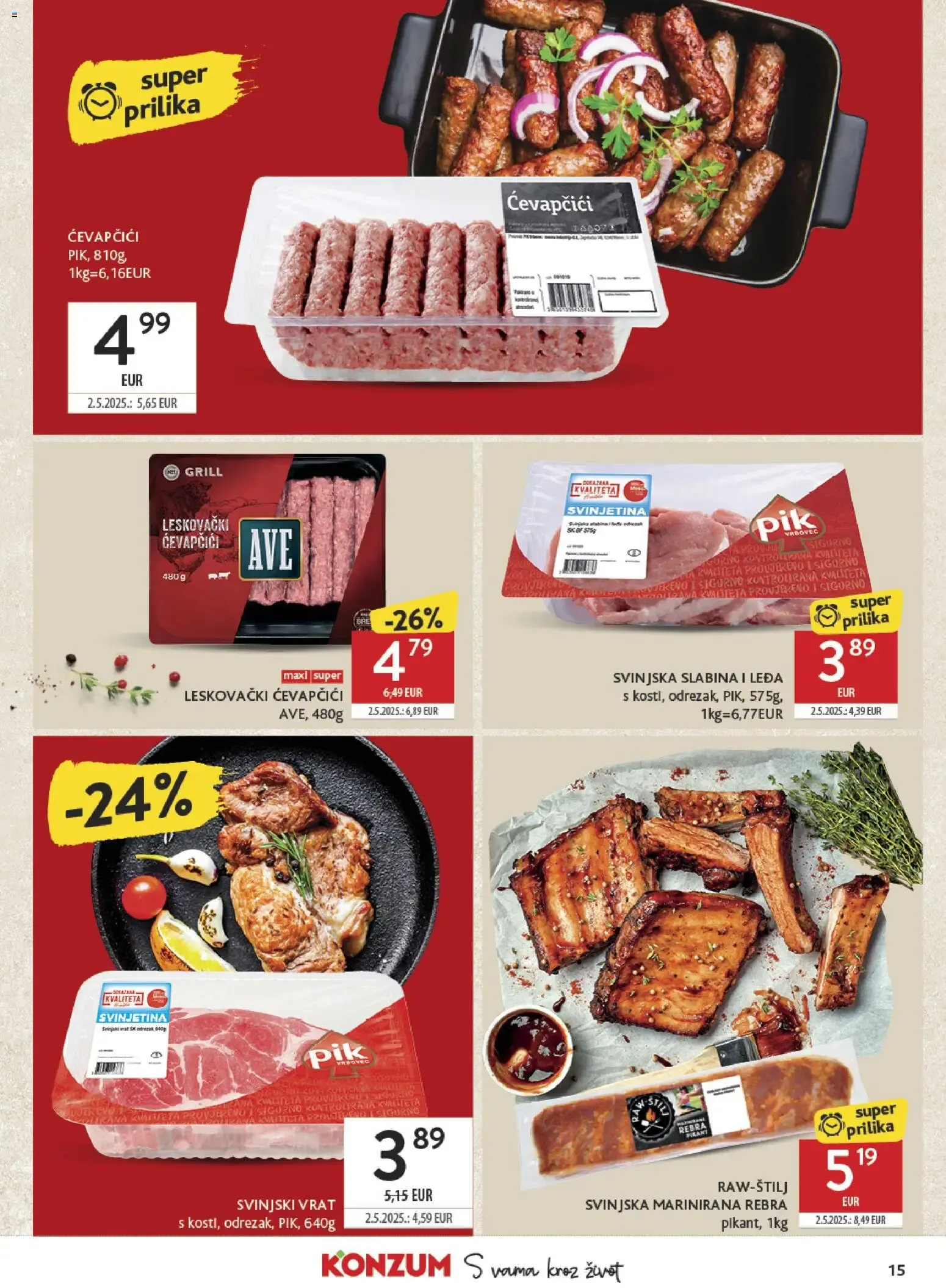 Katalog Konzum Katalog 40/2026 od 30. rujna do 6. listopada 2026. - Pregled Stranica 15