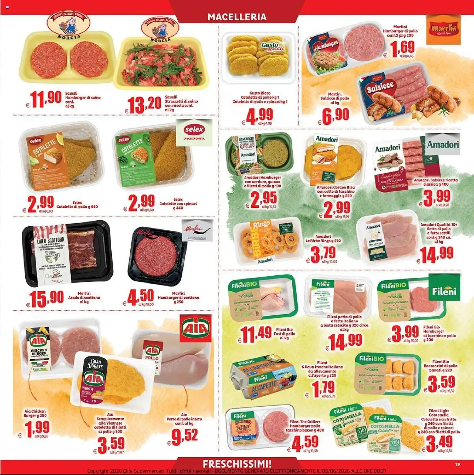 Nuovo Elite Supermercati volantino dal 05/06/2026 > offerte anteprima 🛍️ da 5 giugno a 17 giugno di 2026 - Pagina del volantino 19