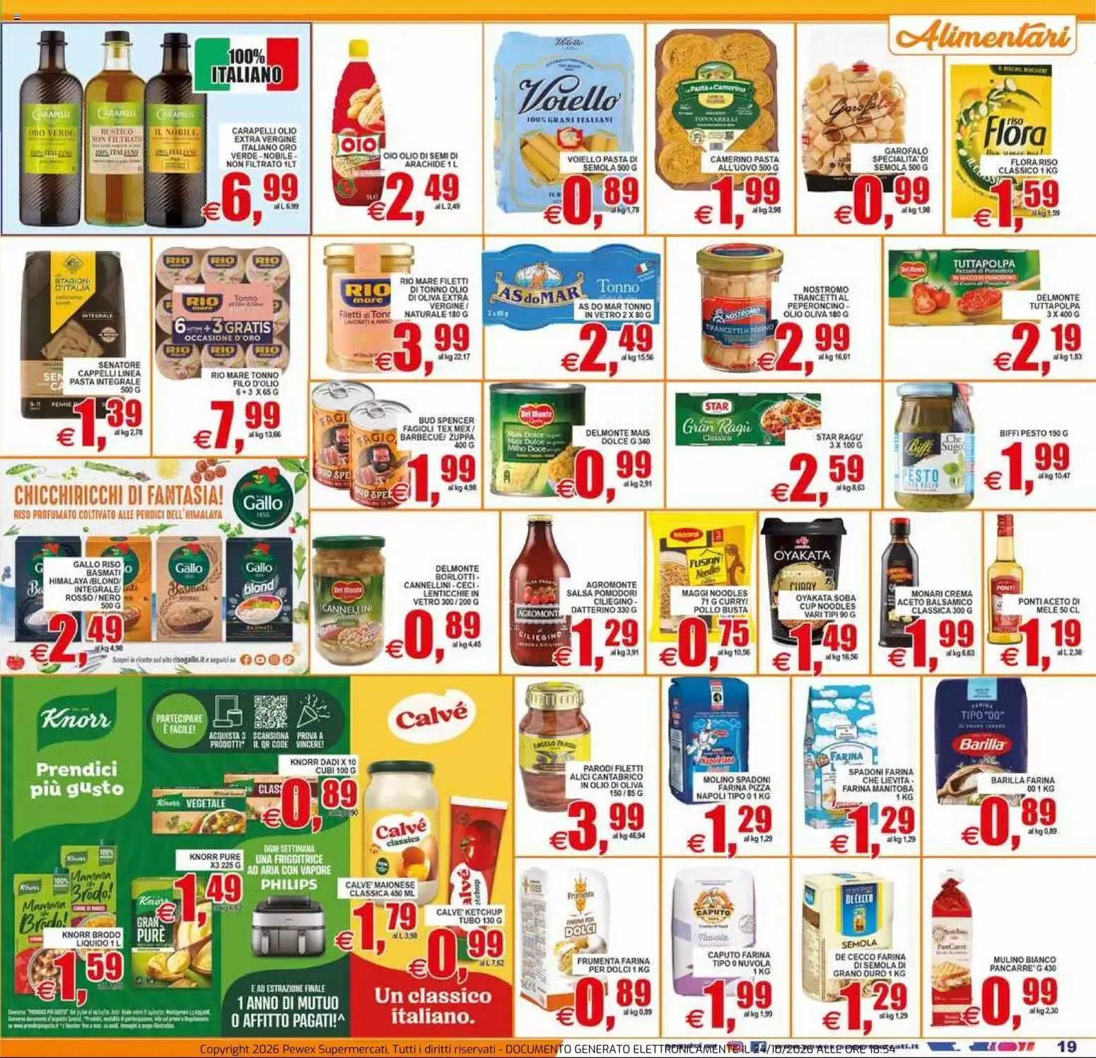 Nuovo Pewex volantino Ultramercato Irnerio dal 23/10/2026 > offerte anteprima 🛍️ da 23 ottobre a 3 novembre di 2026 - Pagina del volantino 19