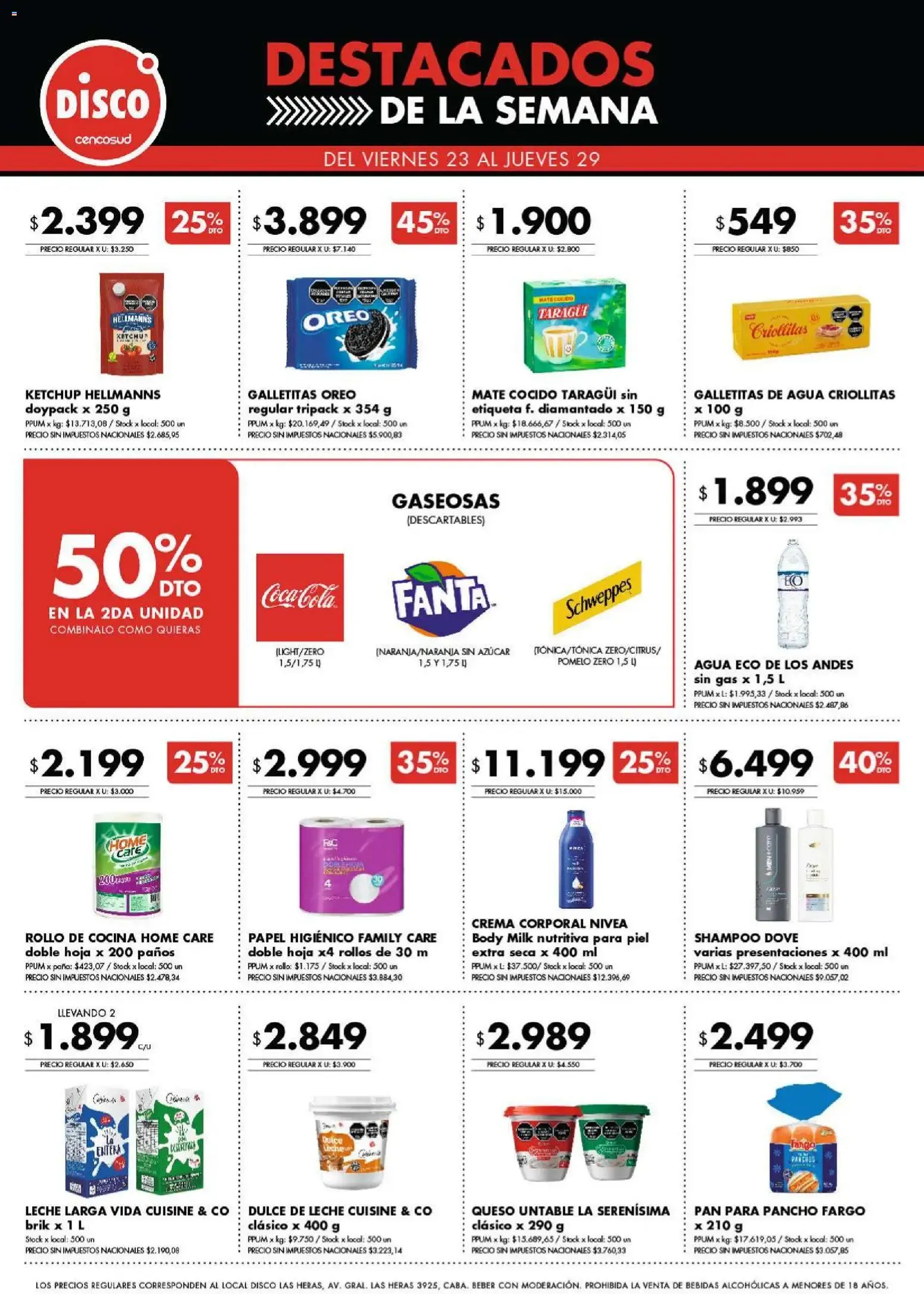 Ofertas de Disco - Ofertas | Córdoba del 23/10/2026 - 25/10/2026 23 de octubre al 25 de octubre 2026 - Página 9 del catálogo