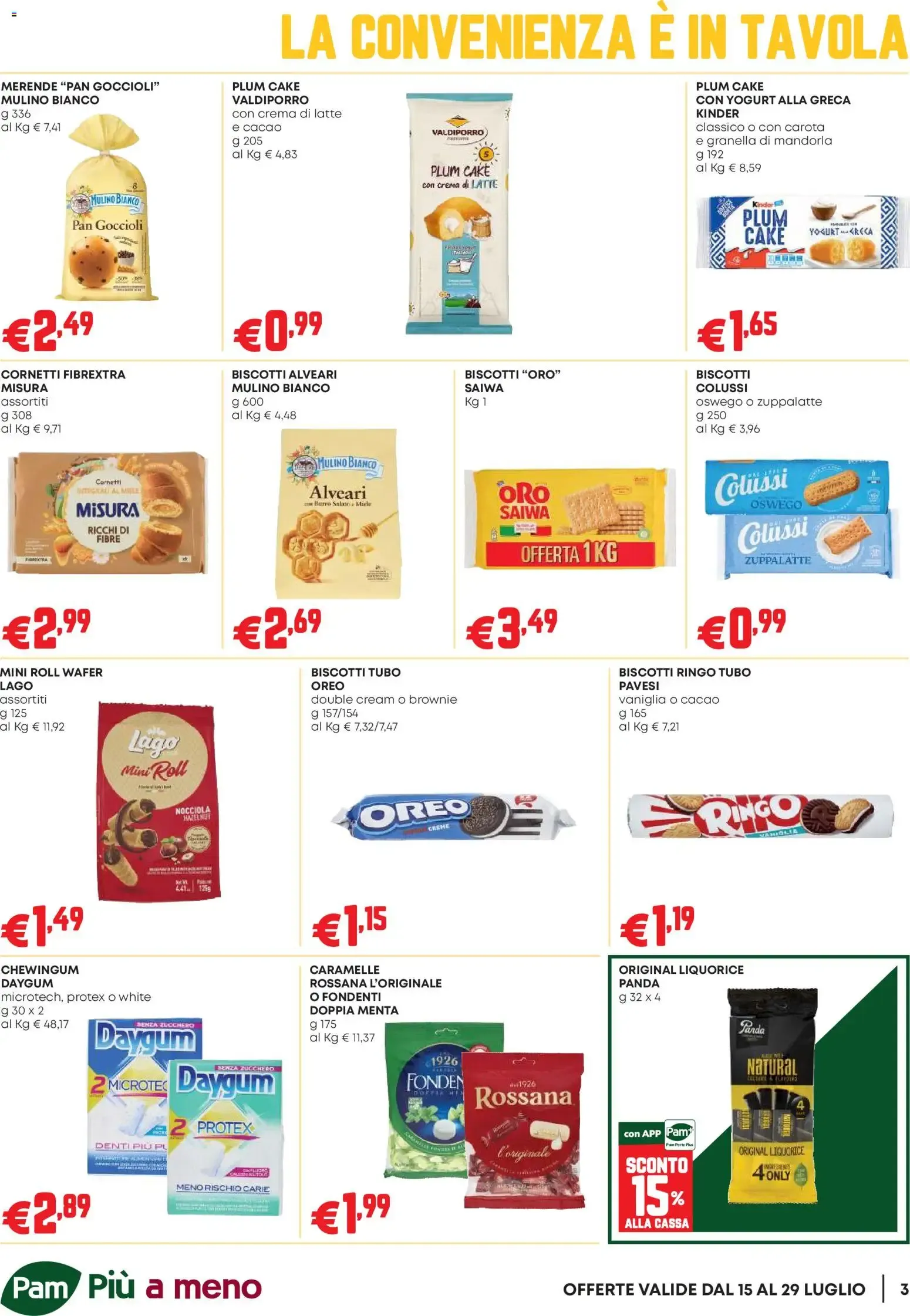 Nuovo PAM volantino Occasioni Extra dal 16/07/2026 > offerte anteprima 🛍️ da 16 luglio a 29 luglio di 2026 - Pagina del volantino 3