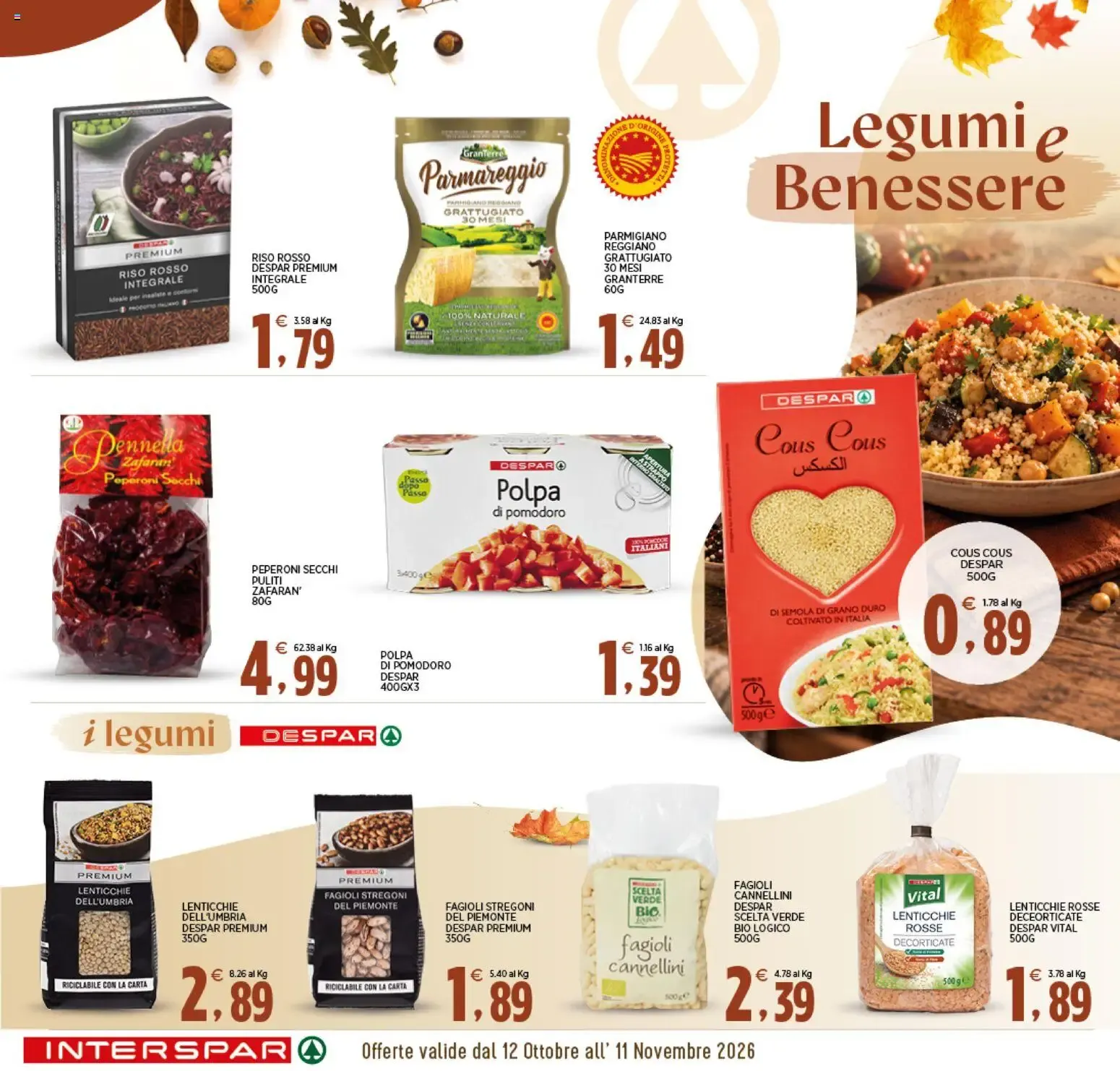 Nuovo Interspar volantino Sapori d'Autunno dal 12/10/2026 > offerte anteprima 🛍️ da 12 ottobre a 11 novembre di 2026 - Pagina del volantino 3