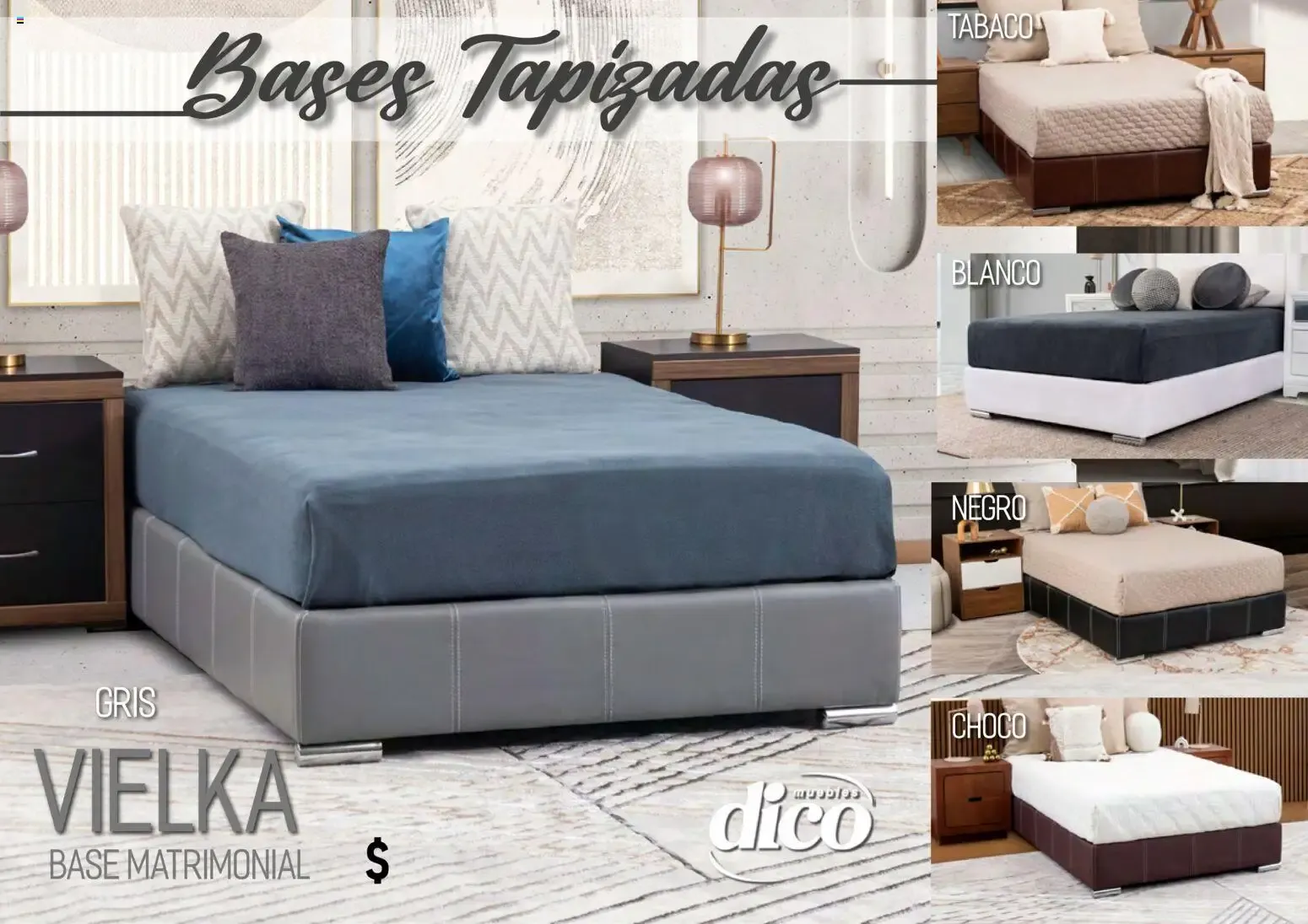 Catálogo de Muebles Dico catálogo Camas tapizadas (01/04/2026 - 31/10/2026) - catálogo en línea 1 de abril al 31 de octubre 2026 - Pagina 28