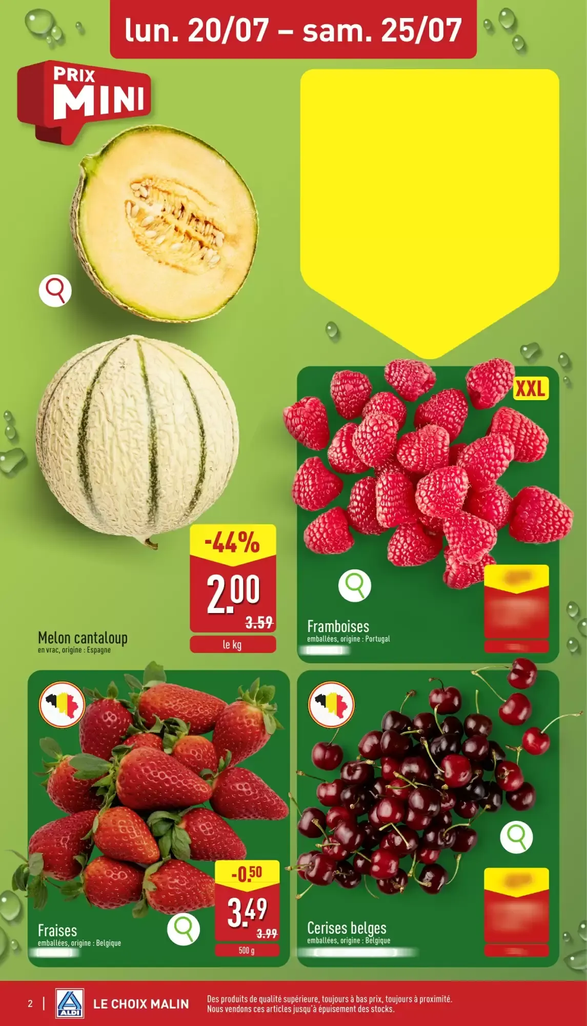 ALDI Dépliant 20/07 - 25/07 van 20 juli tot 25 juli 2026 - folder pagina 2