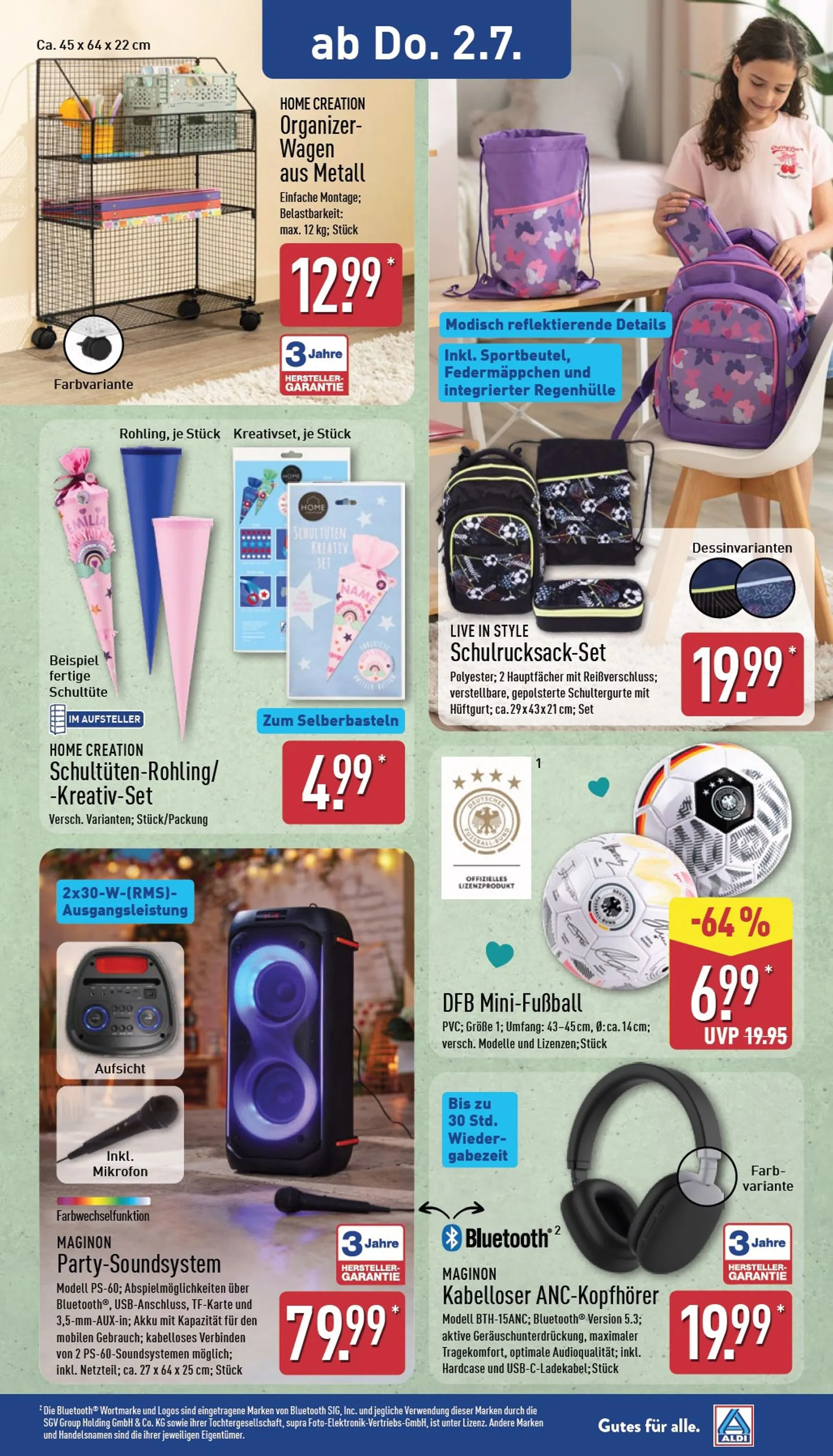 ALDI NORD - Ausblick Prospekt nächste Woche – von Montag 29.06.2026 bis Samstag 04.07.2026 von 29. Juni bis 4. Juli 2026 - Prospekt seite 13