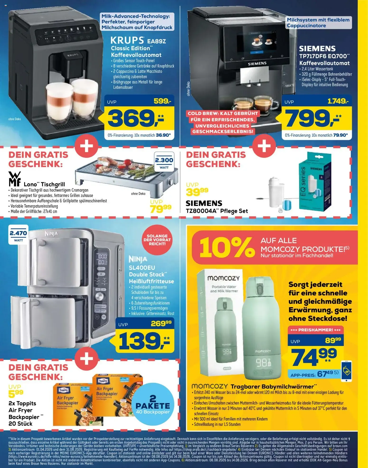 GENAU RICHTIG. DIE DEALS DES SOMMERS. von 8. August bis 14. August 2026 - Prospekt seite 9
