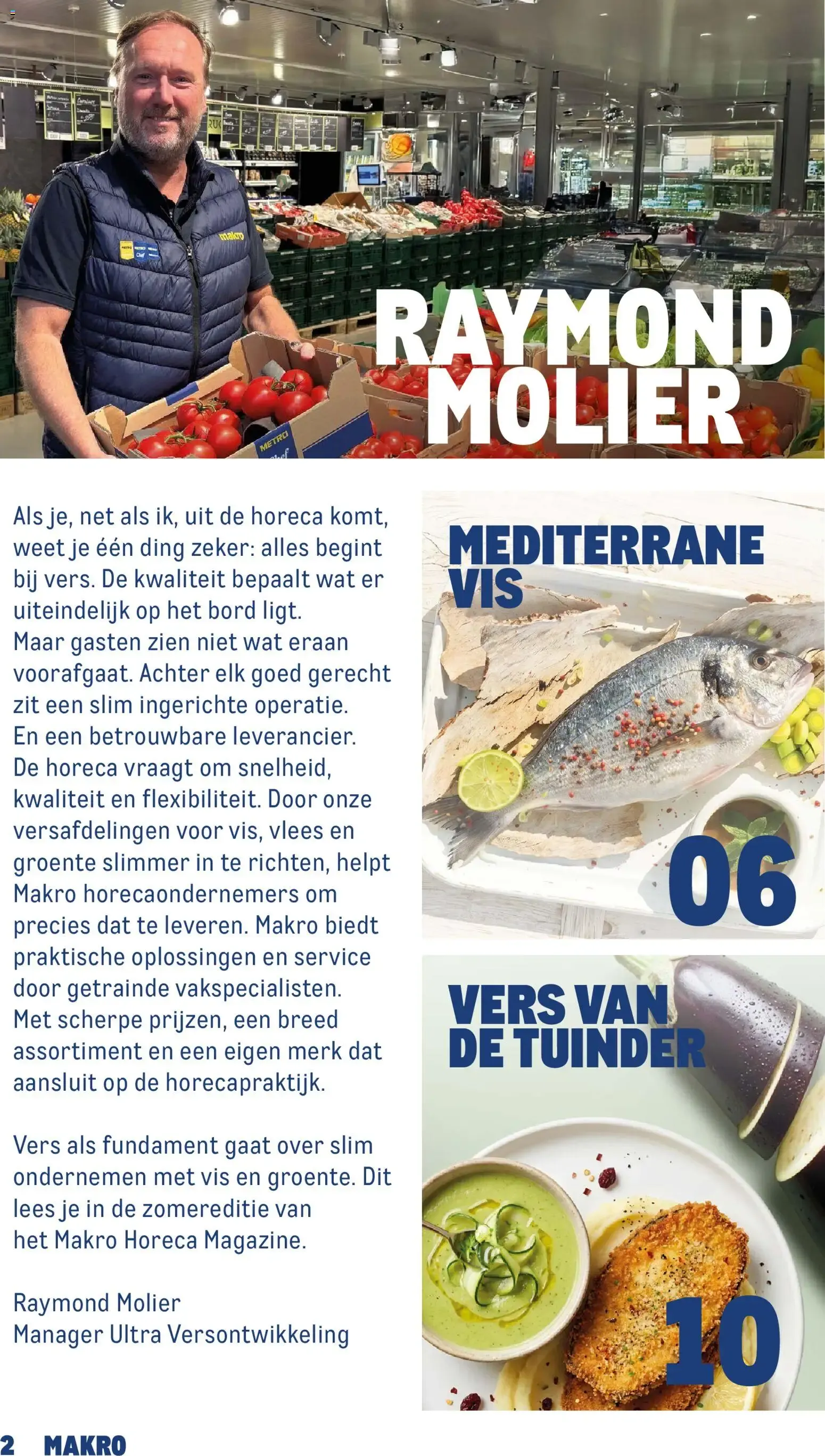Makro Horeca Magazine van 15 juni tot 31 augustus 2026 - Folder pagina 2