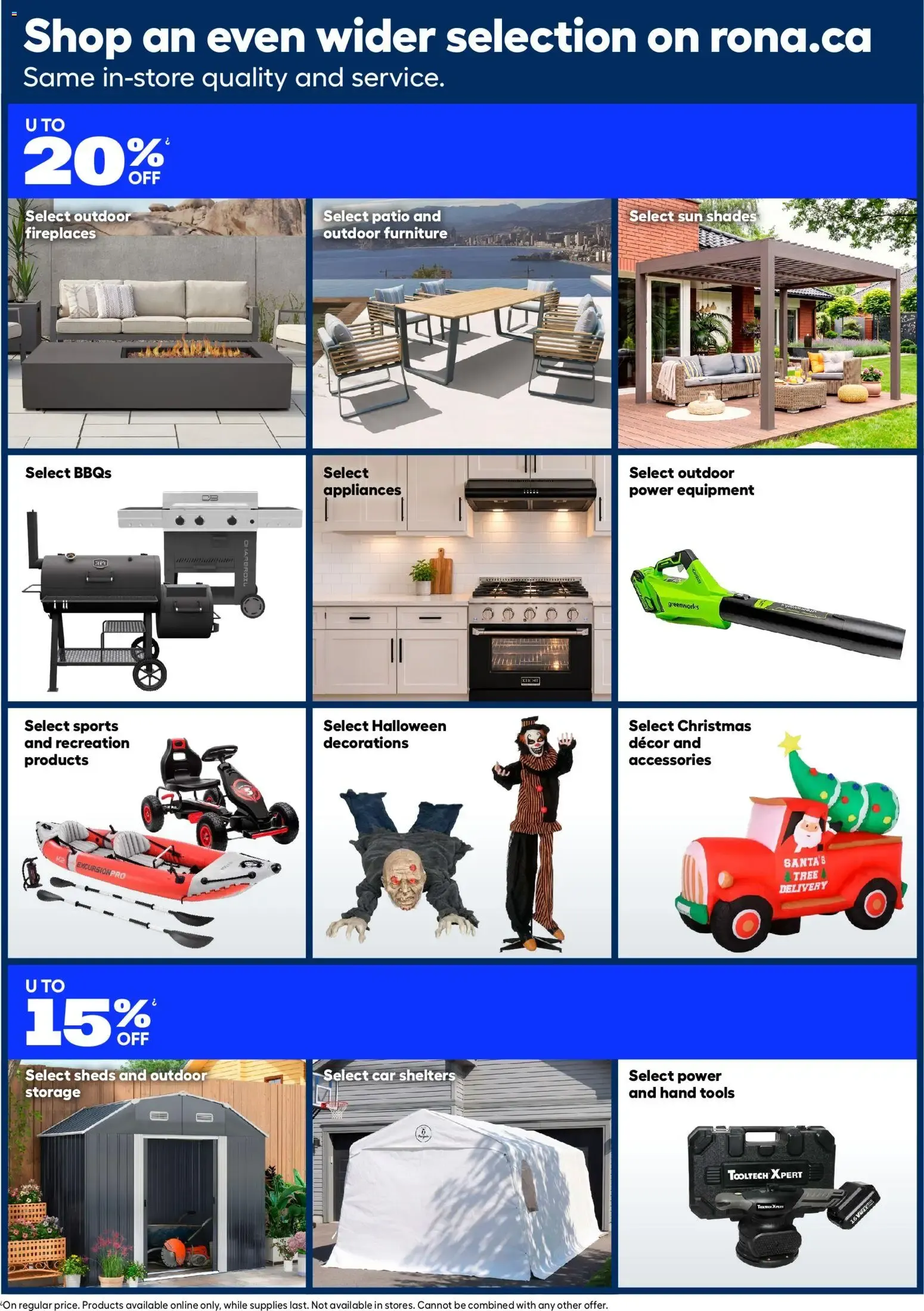 Rona weekly flyer from Oct 1, 2026 > weekly specials & deals from October 1 to October 14 2026 - flyer page 18