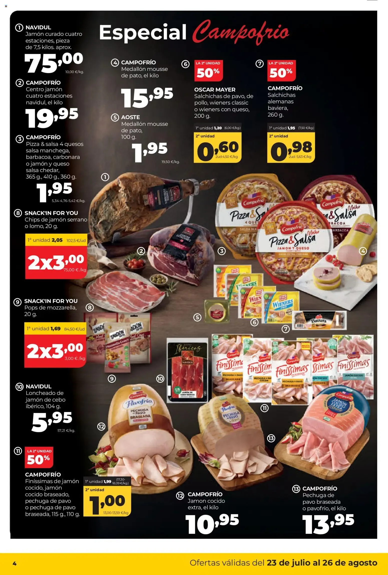 Catálogo de Alimerka folleto Asturias del 23/07/2026 | Catálogo 23 de julio al 26 de agosto 2026 - Página 4