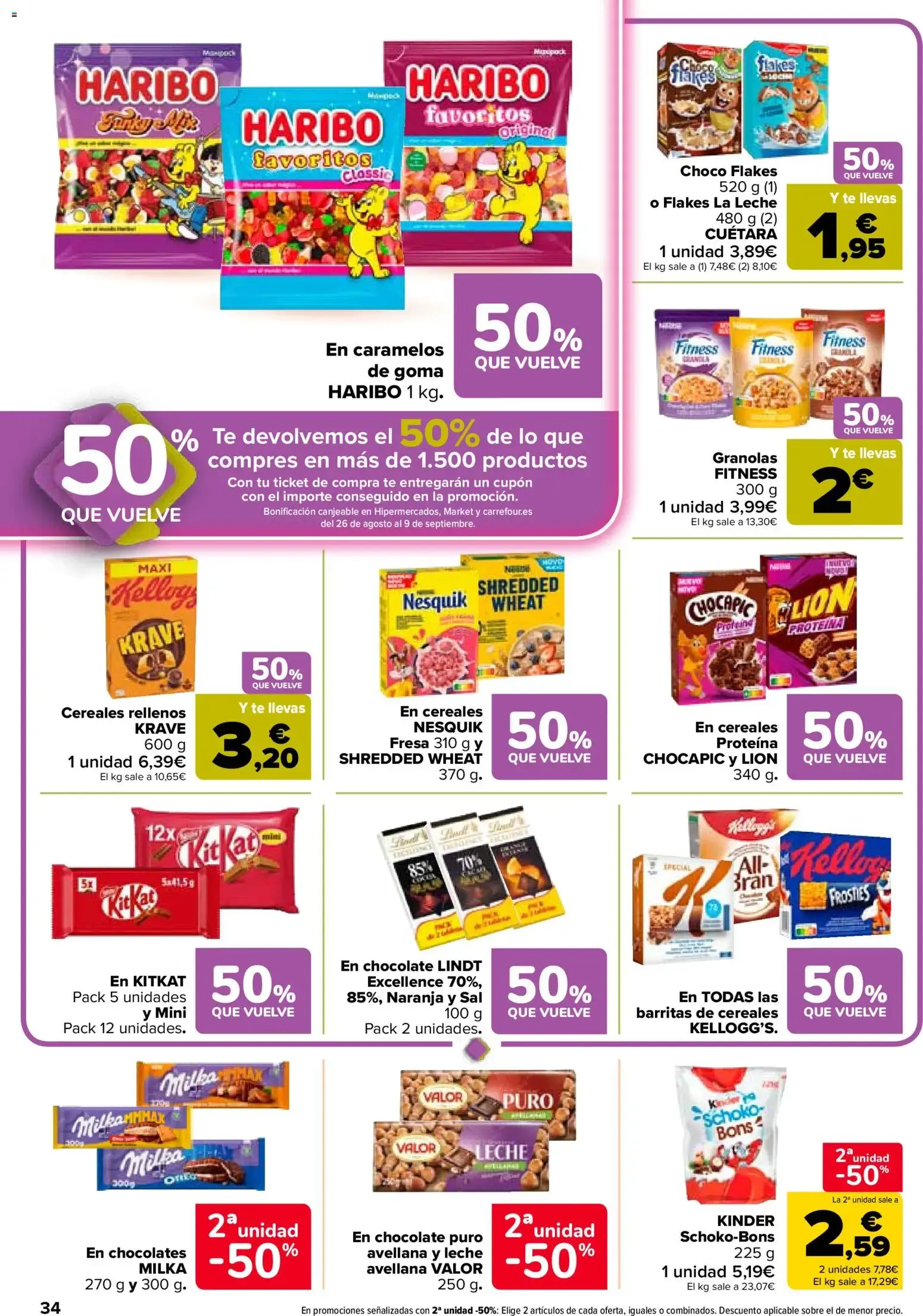 Catálogo de Carrefour folleto del 11/08/2026 | Catálogo 11 de agosto al 25 de agosto 2026 - Página 36