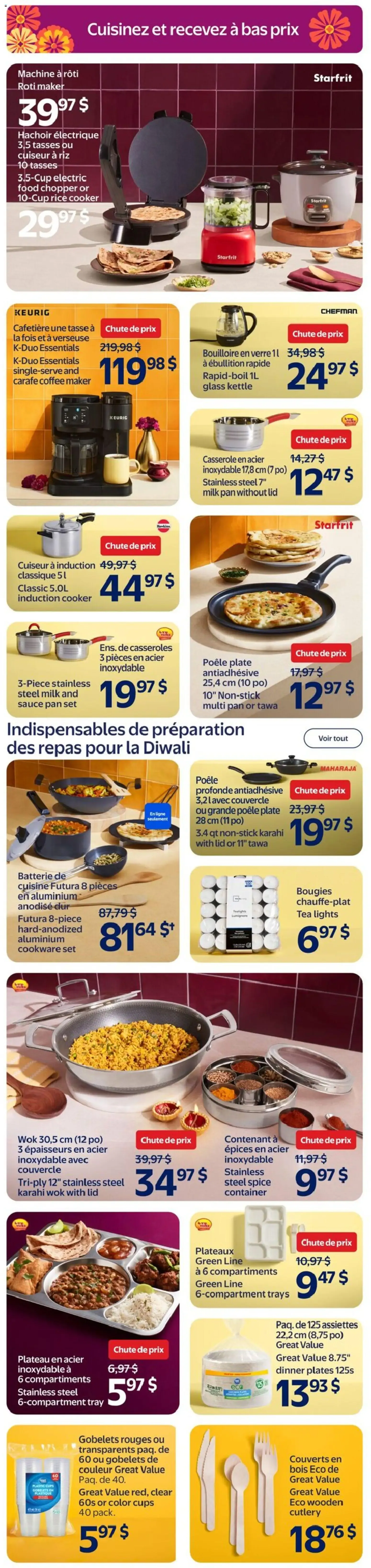 Walmart circulaire - Diwali from Oct 15, 2026 > weekly specials & deals from October 15 to November 11 2026 - flyer page 3