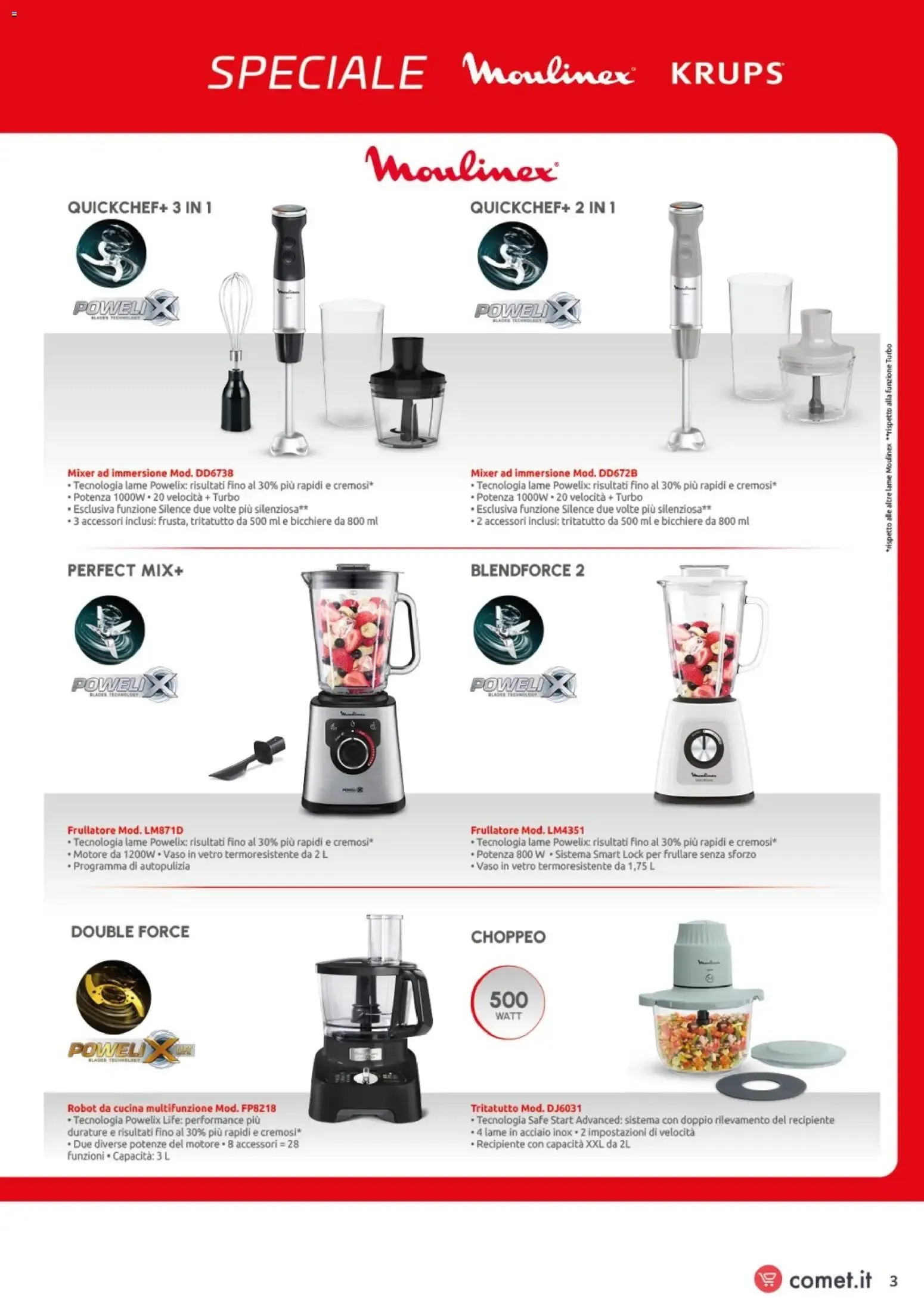Nuovo Comet volantino Moulinex Krups dal 13/10/2026 > offerte anteprima 🛍️ da 13 ottobre a 1 novembre di 2026 - Pagina del volantino 3