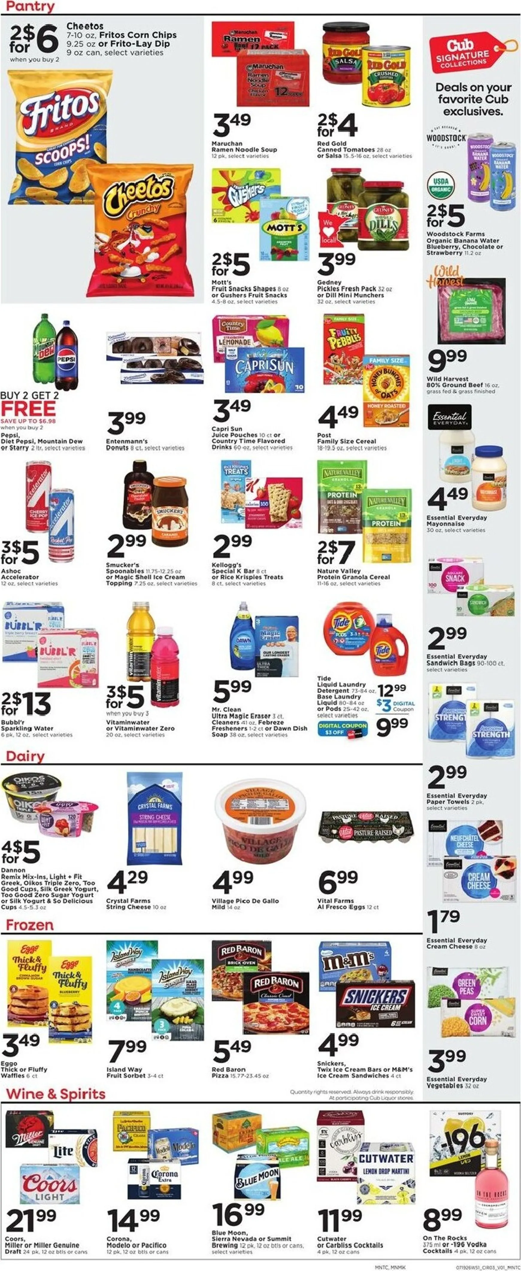 Weekly ad Current Cub leaflet valid from Sunday 07/19/2026 to Saturday 07/25/2026 from July 19 to July 25 2026 - Page 6