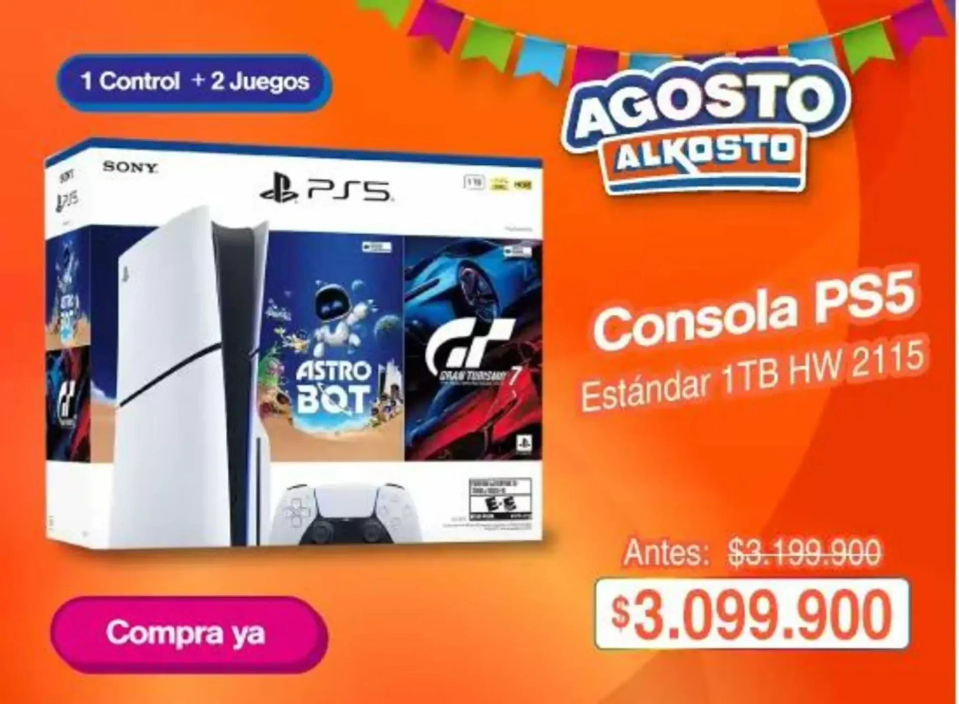 Catalogo de Alkosto: Oferta TV Samsung 65'' - Agosto 1 de agosto al 31 de agosto 2026 - Pag 3