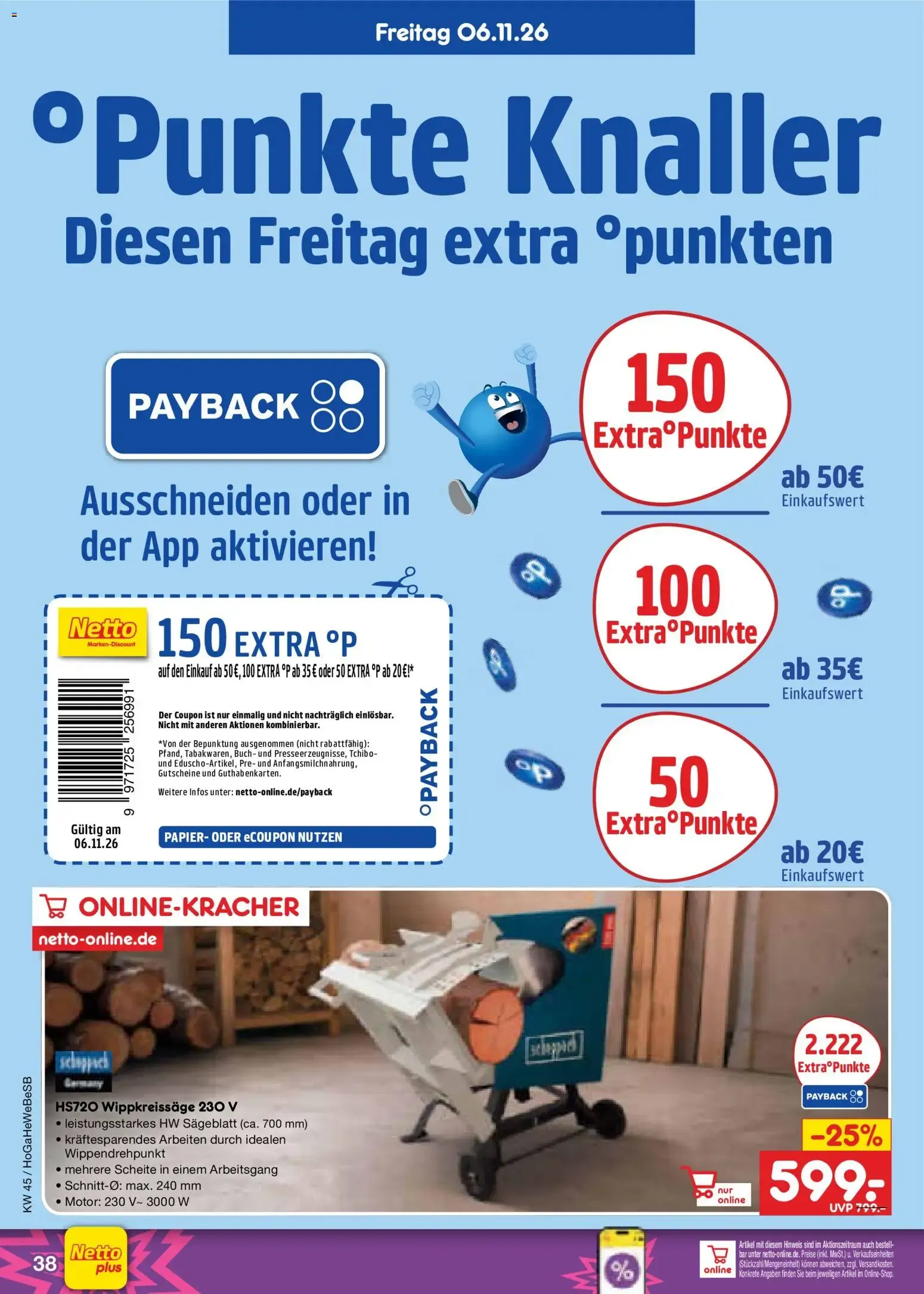 Netto Marken-Discount Prospekt (ab 02.11.2026) » Angebote von 2. November bis 7. November 2026 - Prospekt seite 58