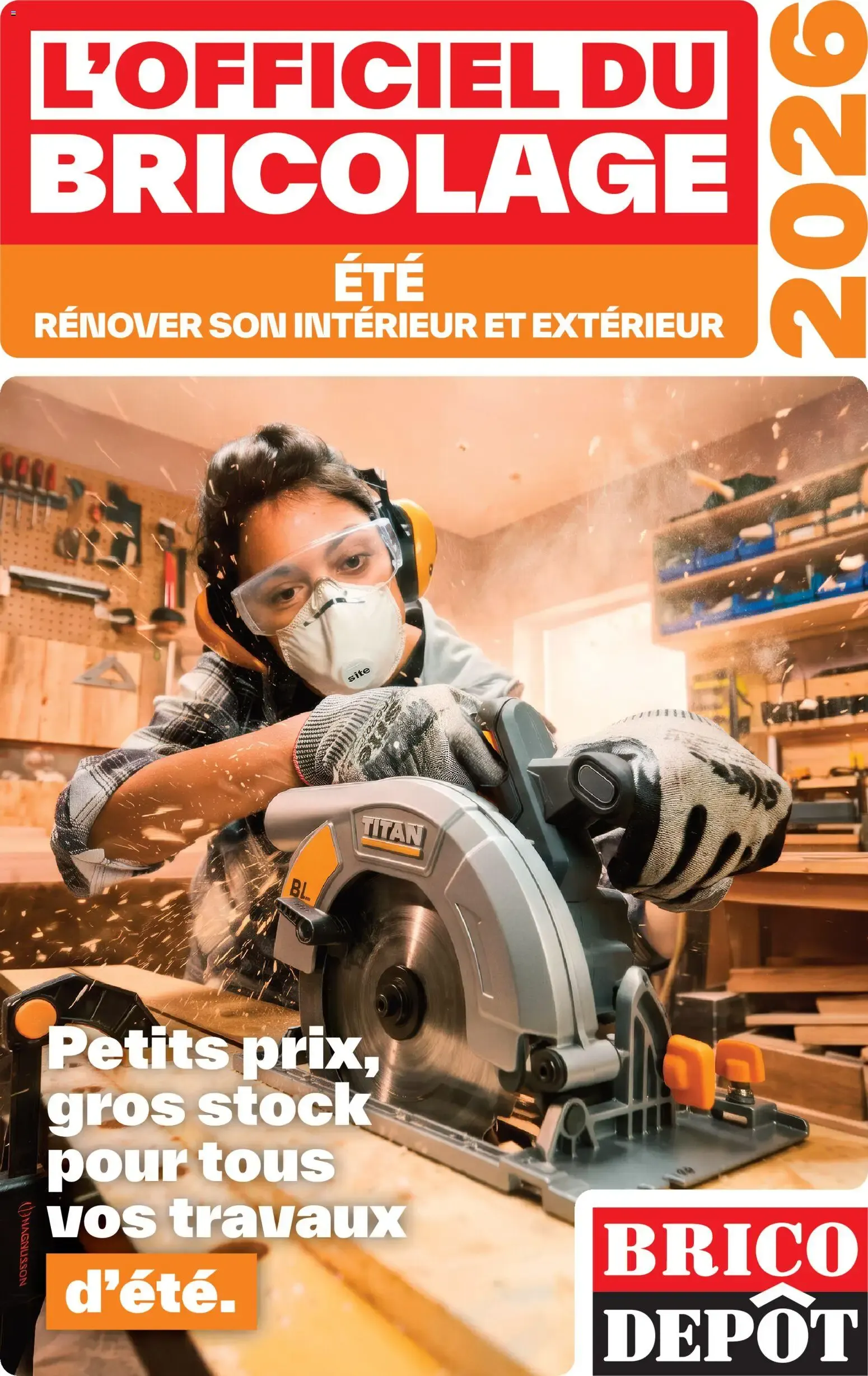 L'Officiel du Bricolage Été 2026 du 16 juin au 31 août 2026 - Catalogue page 1