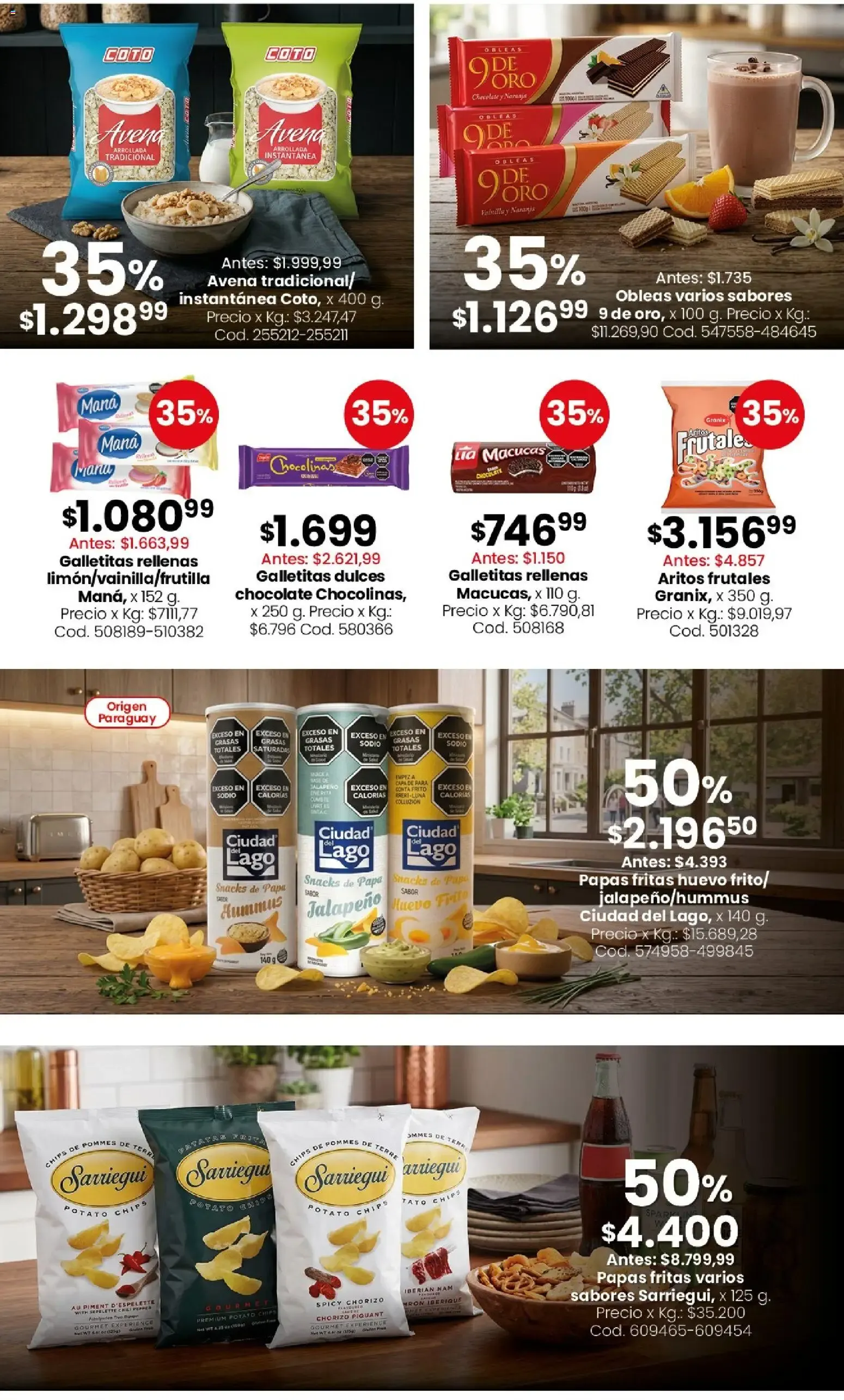 Ofertas de Coto - Almacén y bebidas || del 13/07/2026 - 19/07/2026 || Descuentos 13 de julio al 19 de julio 2026 - Página 5 del catálogo