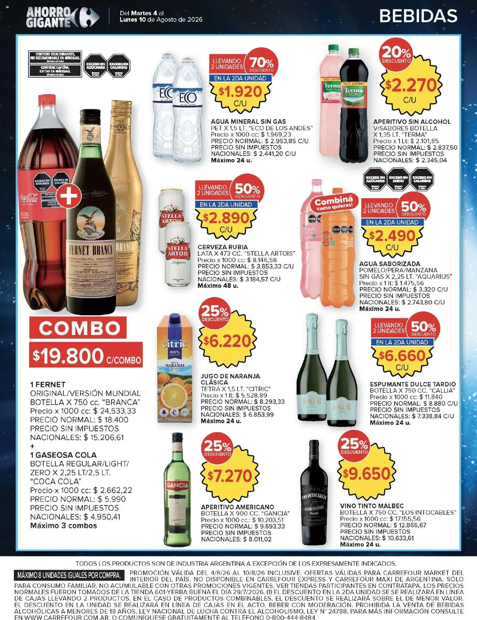 Ofertas de Carrefour ofertas || del 04/08/2026 - 11/08/2026 || Promociones 4 de agosto al 10 de agosto 2026 - Página 45 del catálogo