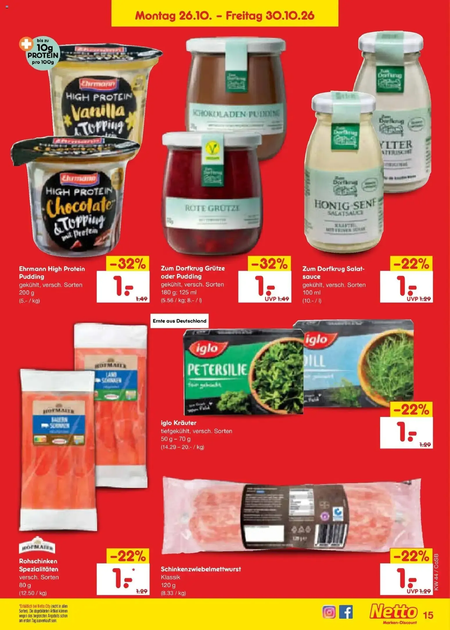 Netto Marken-Discount Prospekt Leipzig (ab 26.10.2026) » Angebote von 26. Oktober bis 30. Oktober 2026 - Prospekt seite 27