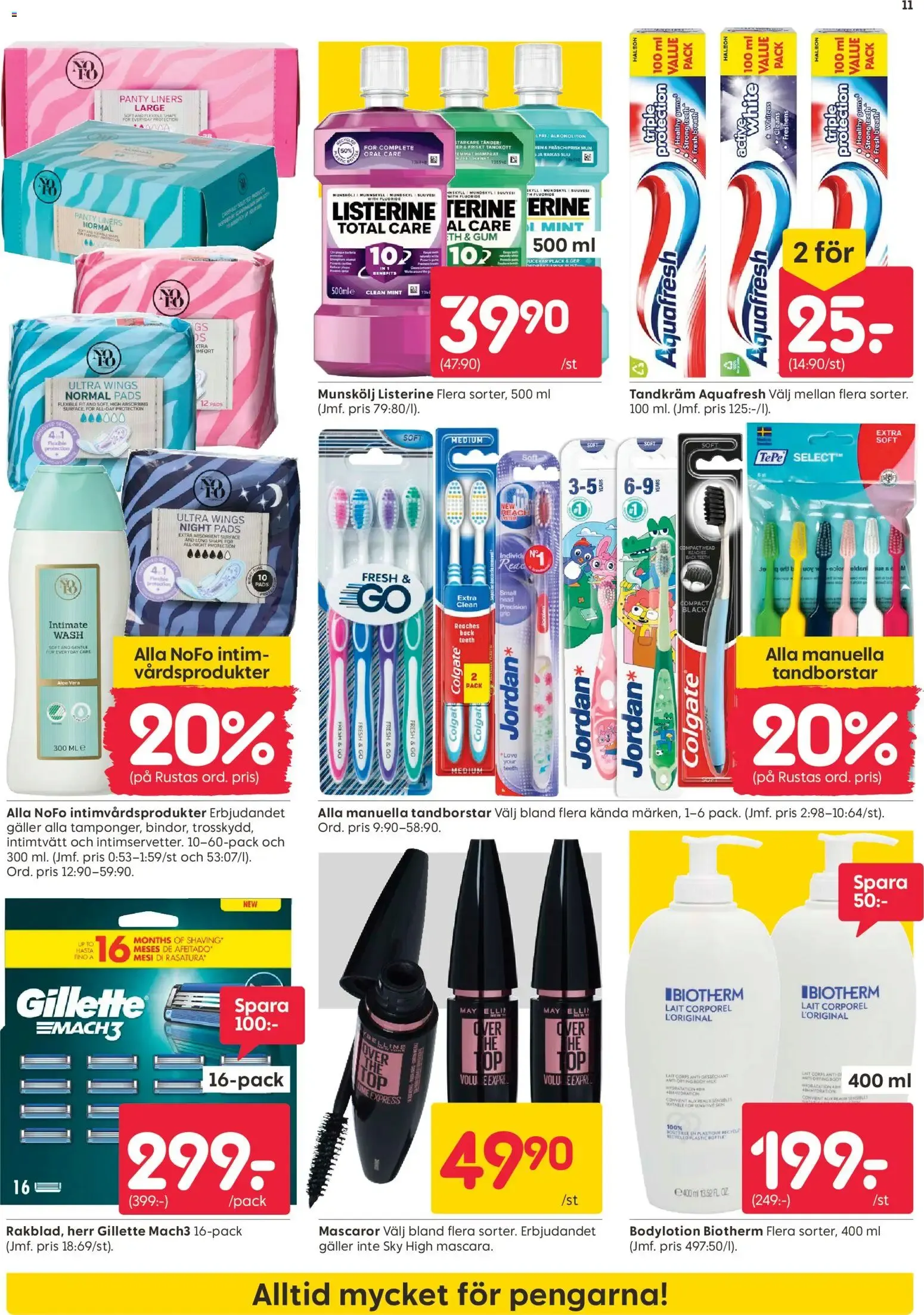 Rusta erbjudanden från 07/09/2026 - 13/09/2026 > Reklamblad nuvarande rabatter från 7 september till 13 september 2026 - Reklamblad sidor 11
