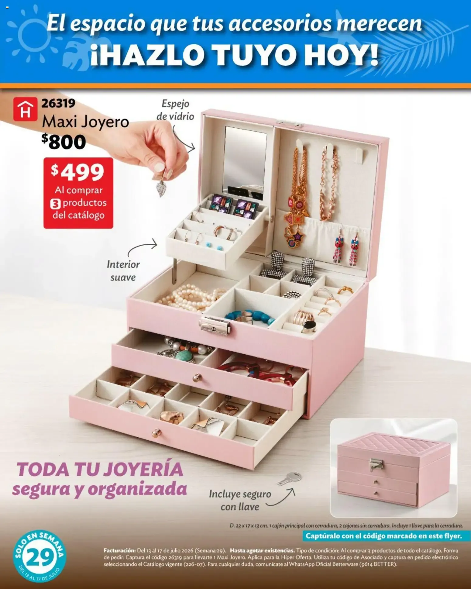 Catálogo de Betterware Verano de ofertas 13 de julio al 17 de julio 2026 - Pagina 9