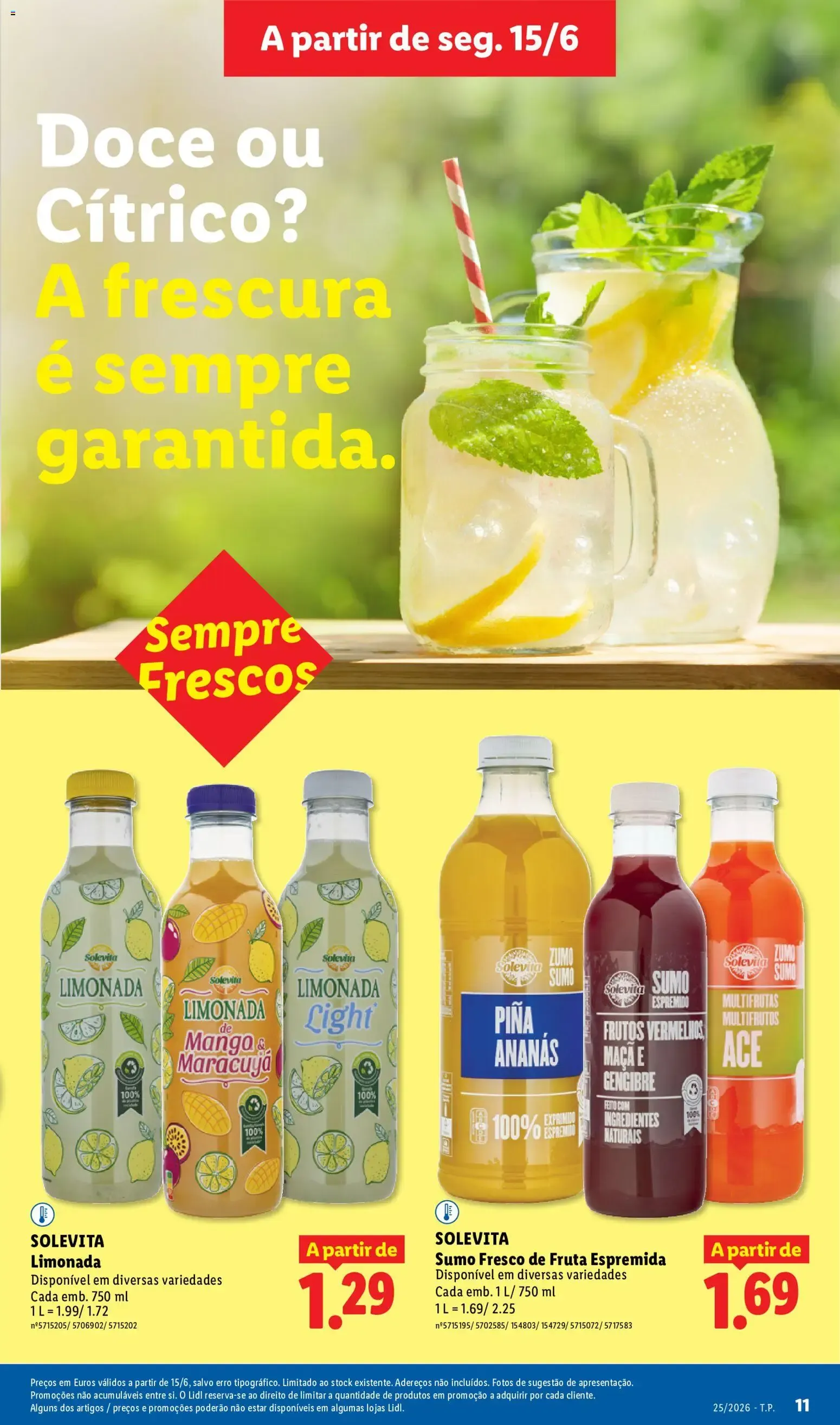 Folheto Olá verão! Descobre sabores e ideias, perfeitos para esta estação. de 15 de junho até 28 de setembro 2026 - Pagina 11