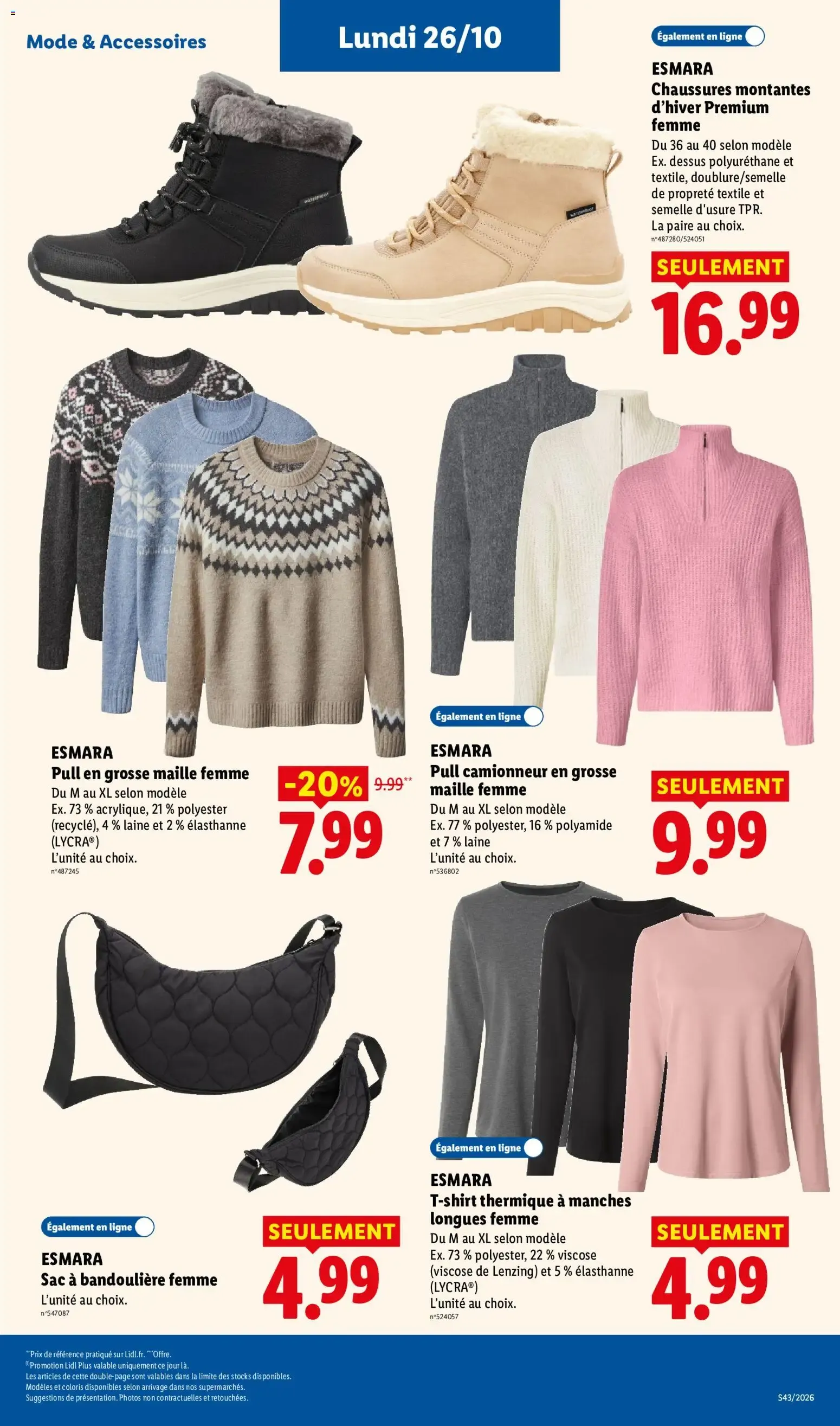 Lidl: Le Moins Toujours Plus du 22 octobre au 28 octobre 2026 - Catalogue page 63