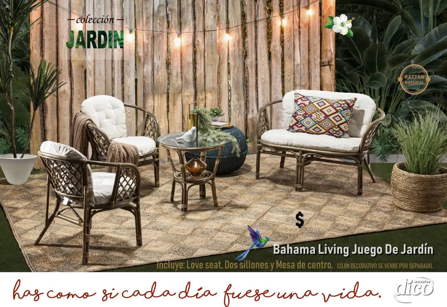 Catálogo de Muebles Dico catálogo Coleccion Jardin (14/04/2026 - 31/12/2026) - catálogo en línea 14 de abril al 31 de diciembre 2026 - Pagina 5