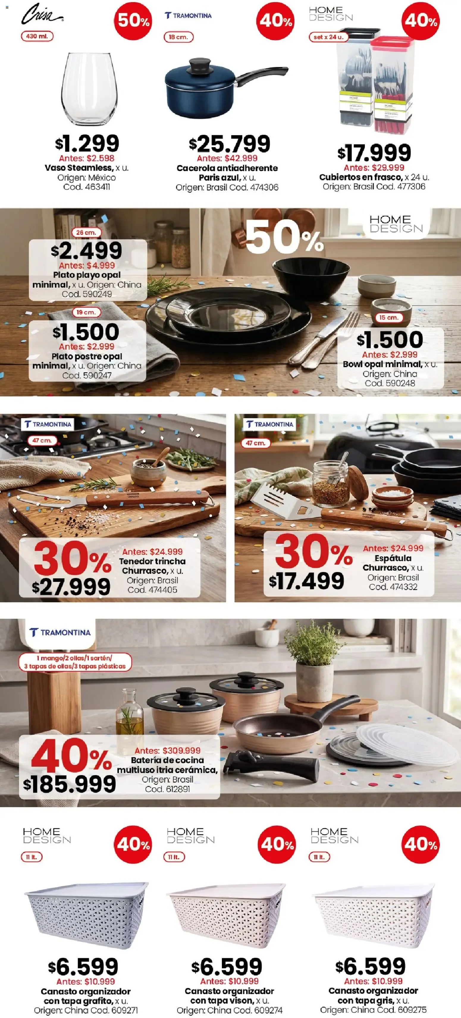 Ofertas de Ofertas Semanales: Bazar, uso diario, deco y mascotas 12 de octubre al 18 de octubre 2026 - Página 2 del catálogo