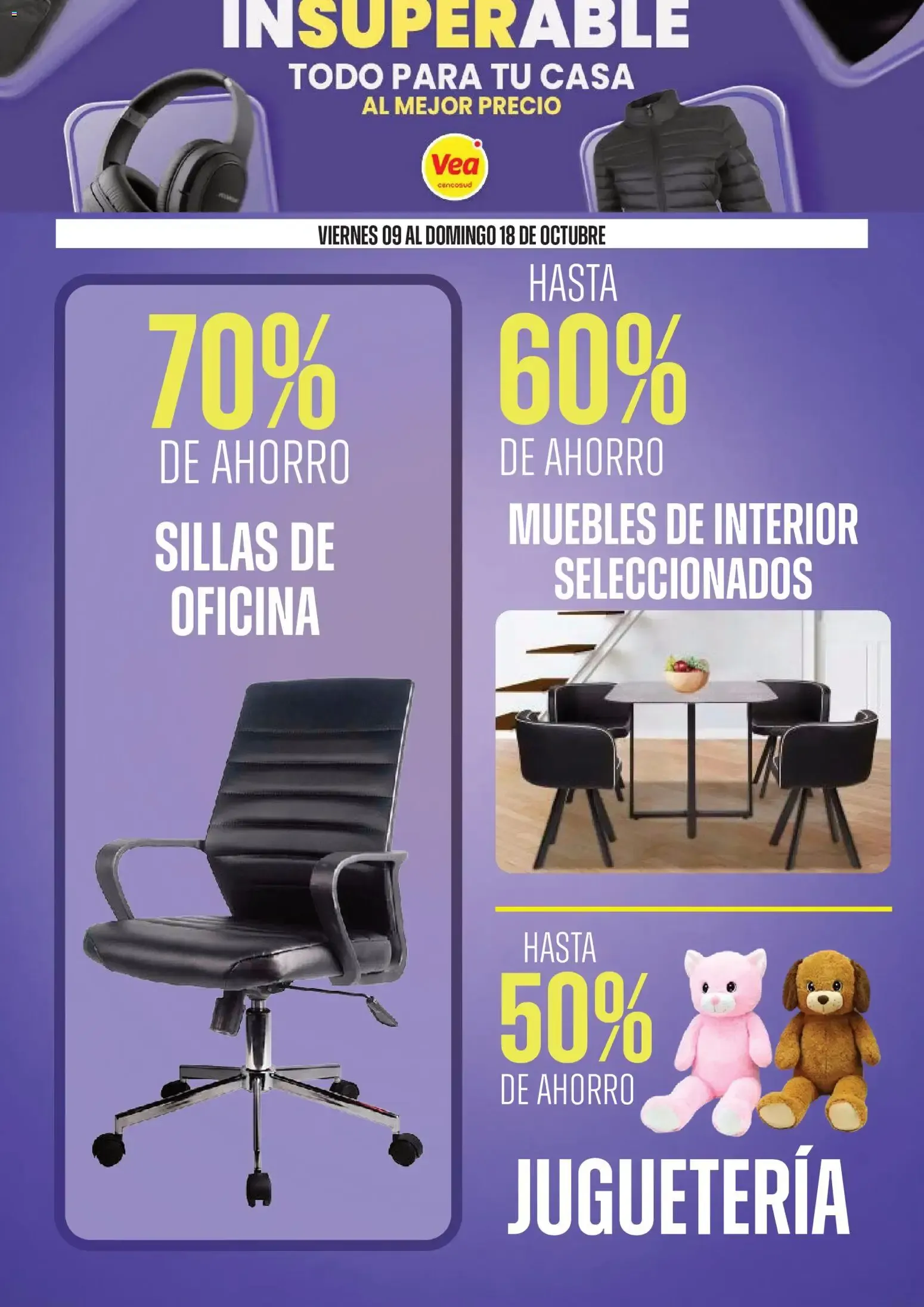 Ofertas de Vea - InSuperables Especial para tu casa del 09/10/2026 - 18/10/2026 9 de octubre al 18 de octubre 2026 - Página 5 del catálogo
