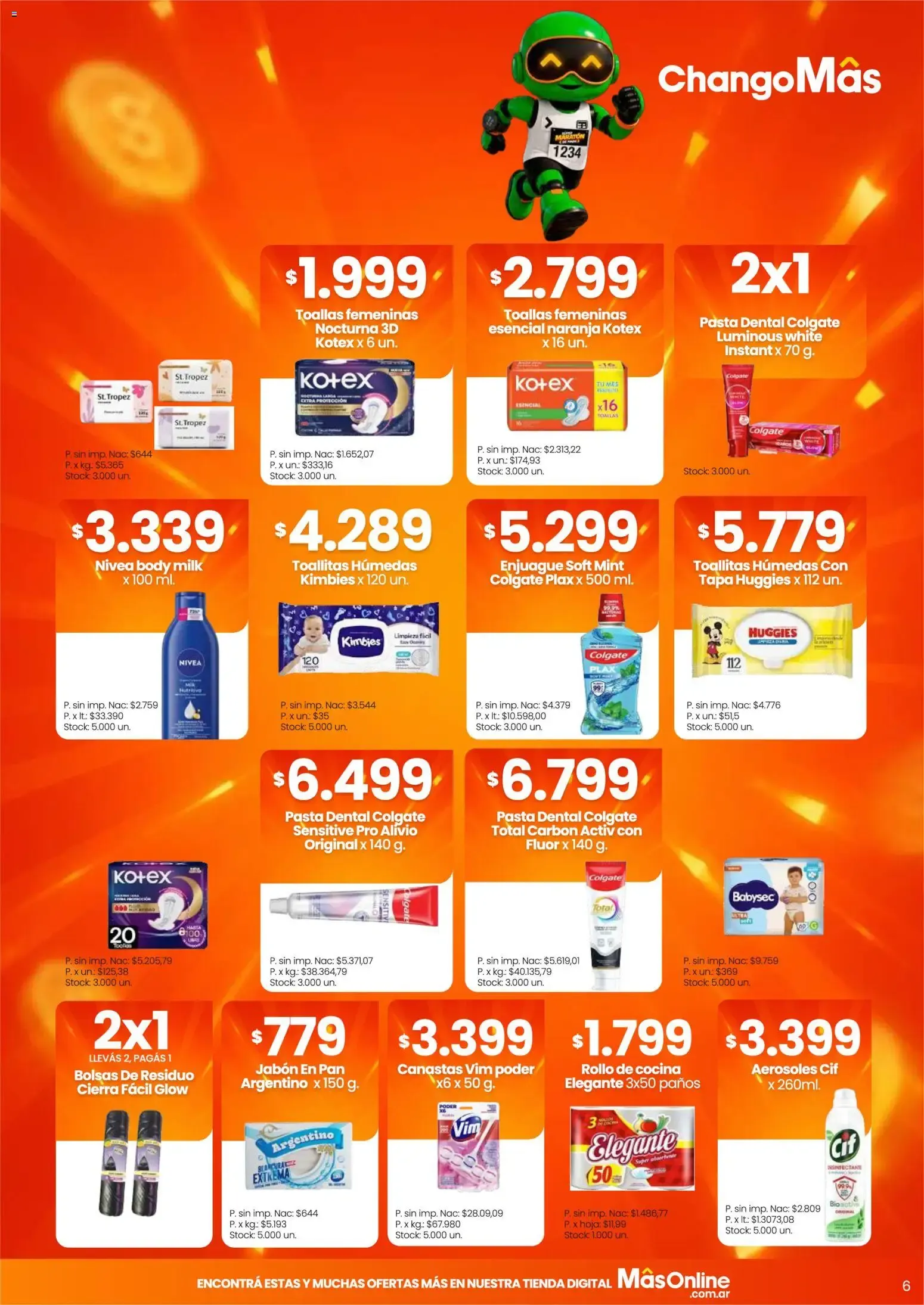 Ofertas de Changomas Súper Maratón || del 28/07/2026 - 03/08/2026 || Catálogo 28 de julio al 3 de agosto 2026 - Página 6 del catálogo