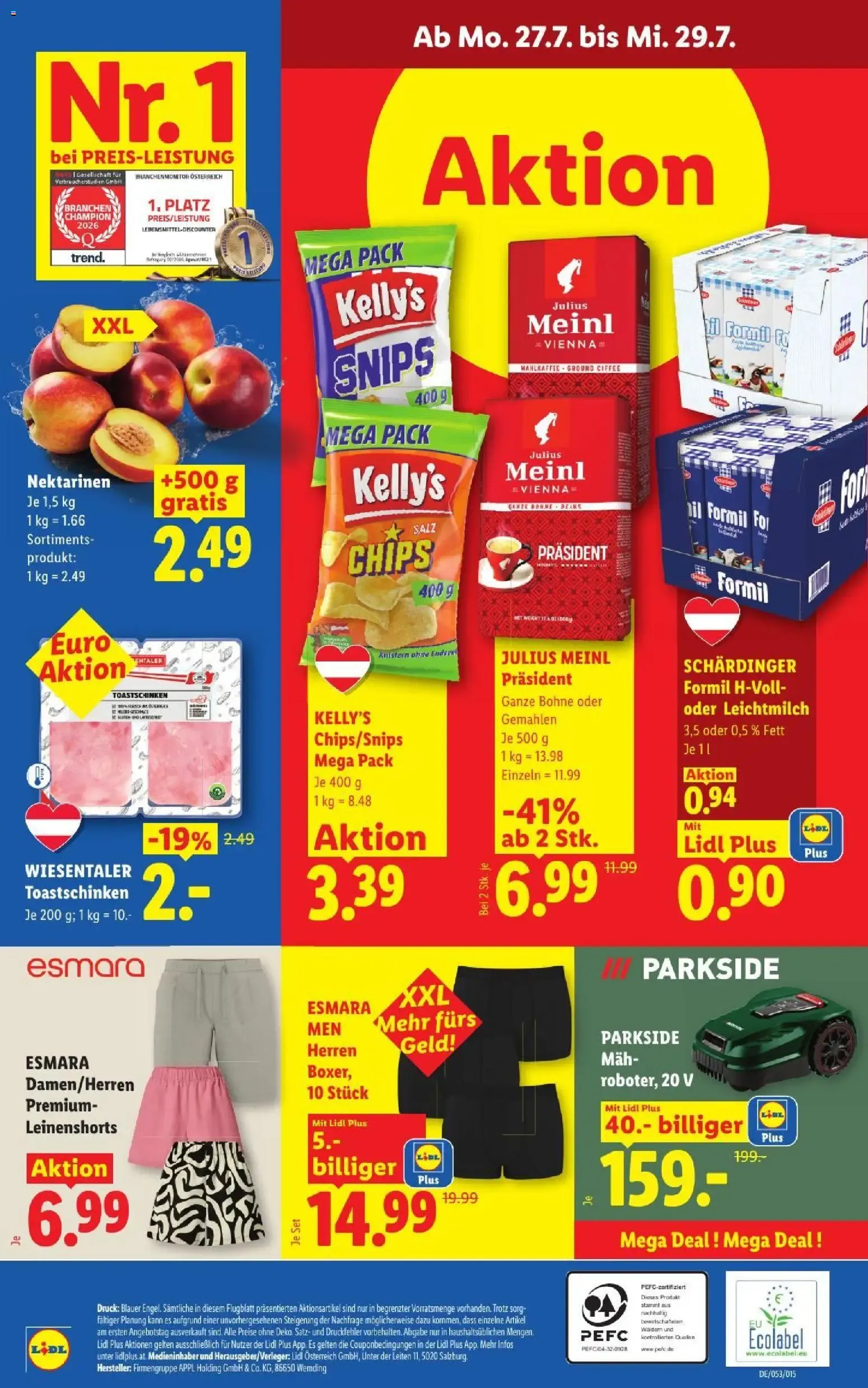 Lidl - Flugblatt ab 23.07.2026 - Angebote ab donnerstag von 23. Juli bis 25. Juli 2026 - Flugblätt seite  33