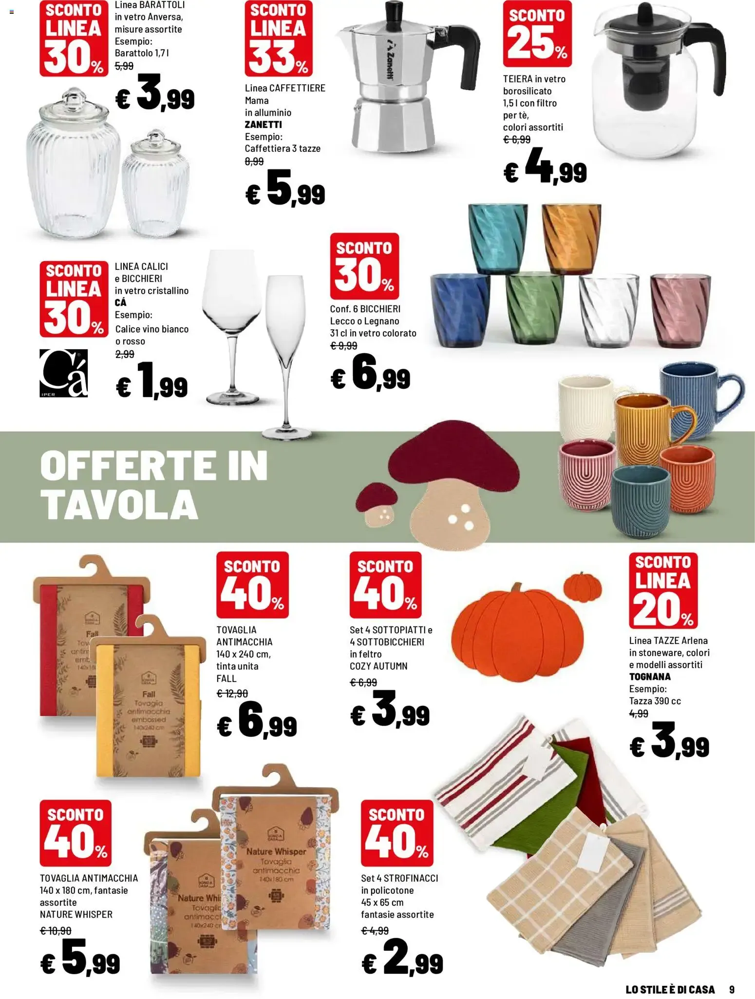 Nuovo Iper volantino Lo Stile Di Casa dal 12/10/2026 > offerte anteprima 🛍️ da 12 ottobre a 8 novembre di 2026 - Pagina del volantino 9