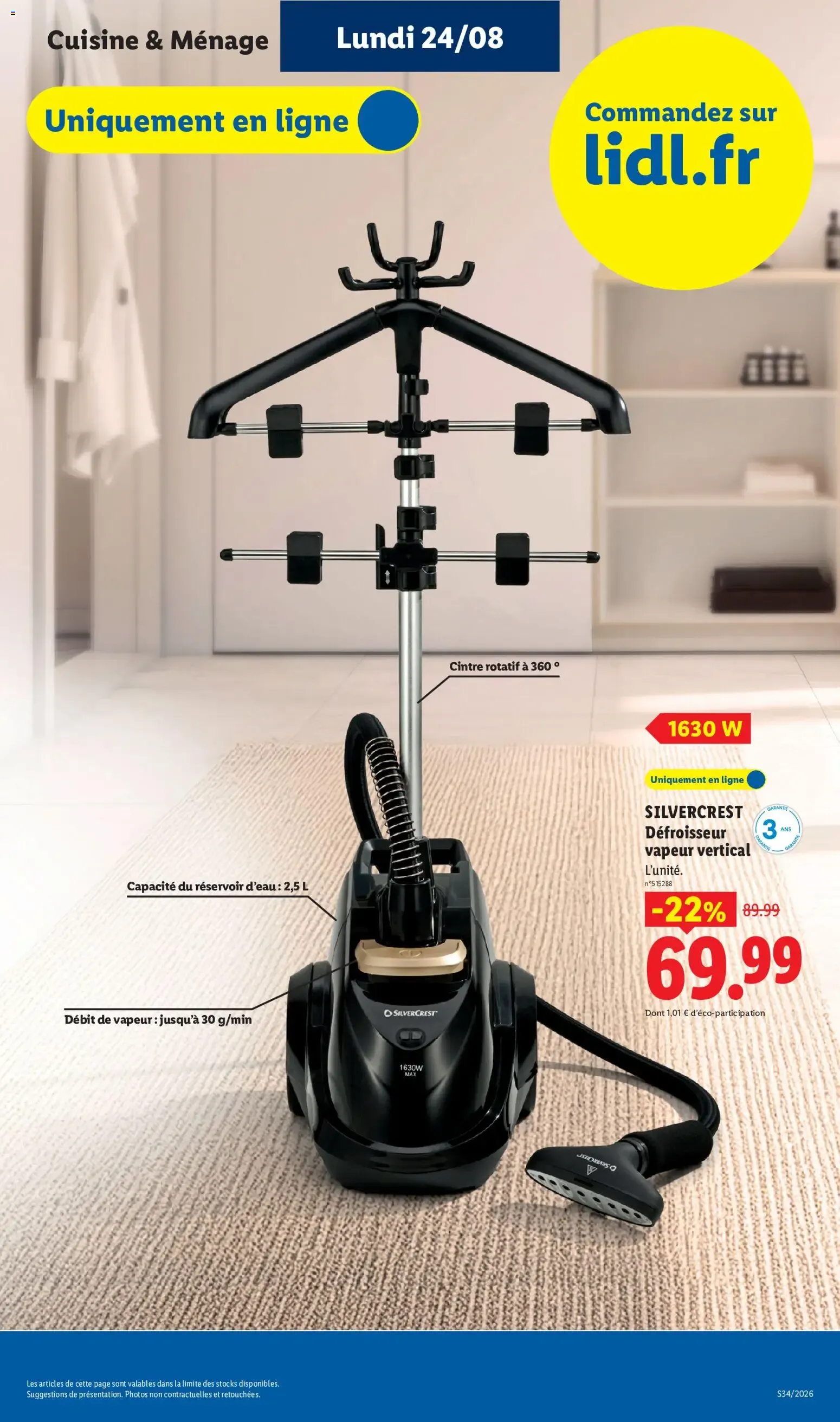 Catalogue LIDL du 24/08/2026 | Promo prospectus en ligne du 24 août au 27 août 2026 - Catalogue page 3
