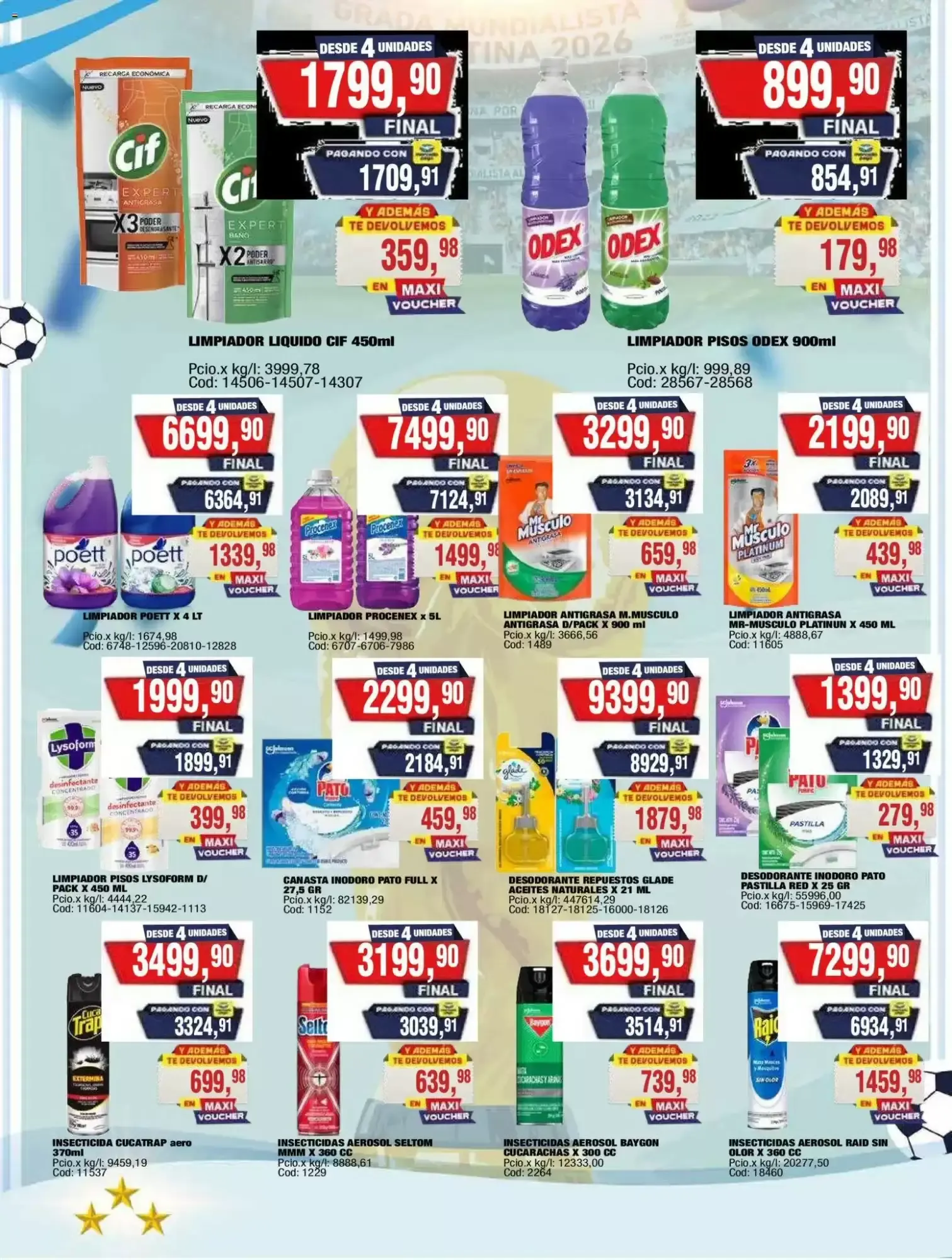 Ofertas de Brochure Supermercado Mayorista Maxiconsumo 13 de julio al 19 de julio 2026 - Página 27 del catálogo