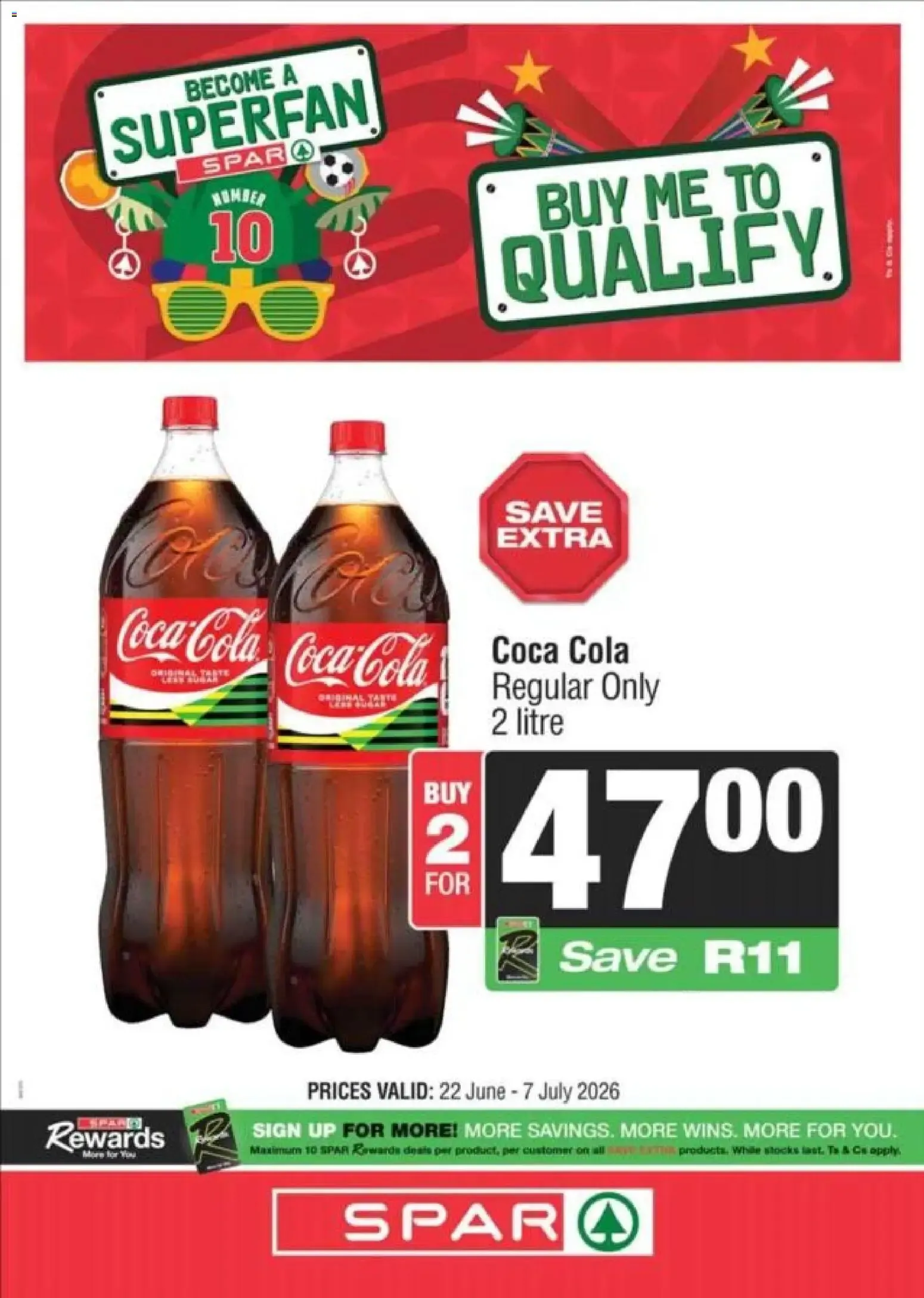 Spar Specials (22/06/2026 - 07/07/2026) Online from 22 June to 7 July 2026 - Catalogue Page 1