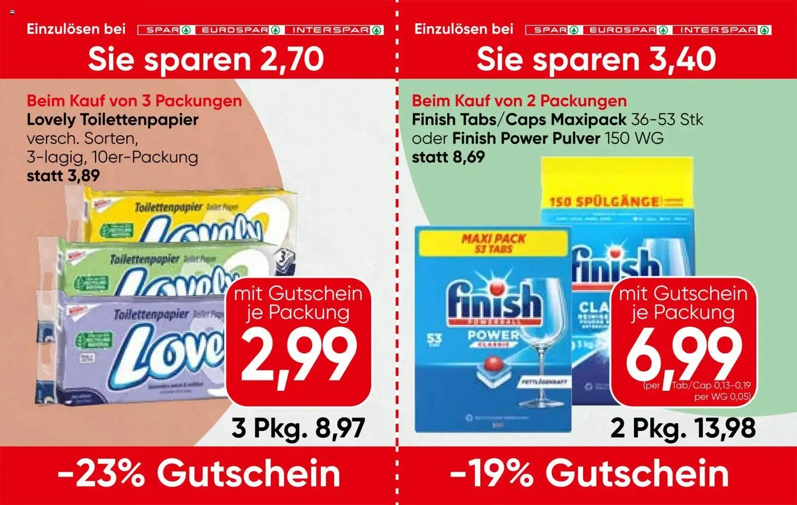 Spar Gutscheinheft (03.09.2026) - Angebote und Prospekt von 3. September bis 23. September 2026 - Flugblätt seite 12