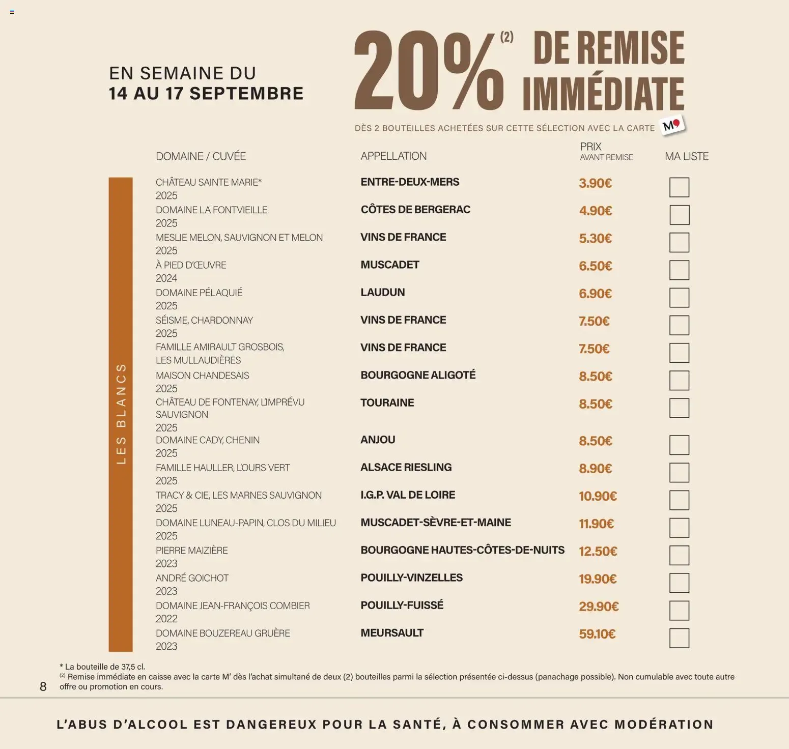 Monoprix - Calendrier des Offres du 11 septembre au 27 septembre 2026 - Catalogue page 8