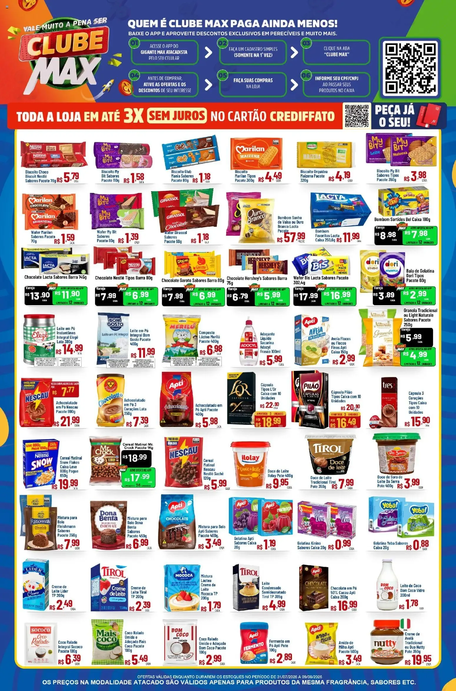 Encarte de Max Atacadista - Ofertas da semana de 31/07/2026 | Promoções Online 31 de julho até 9 de agosto 2026 - Pagina 3