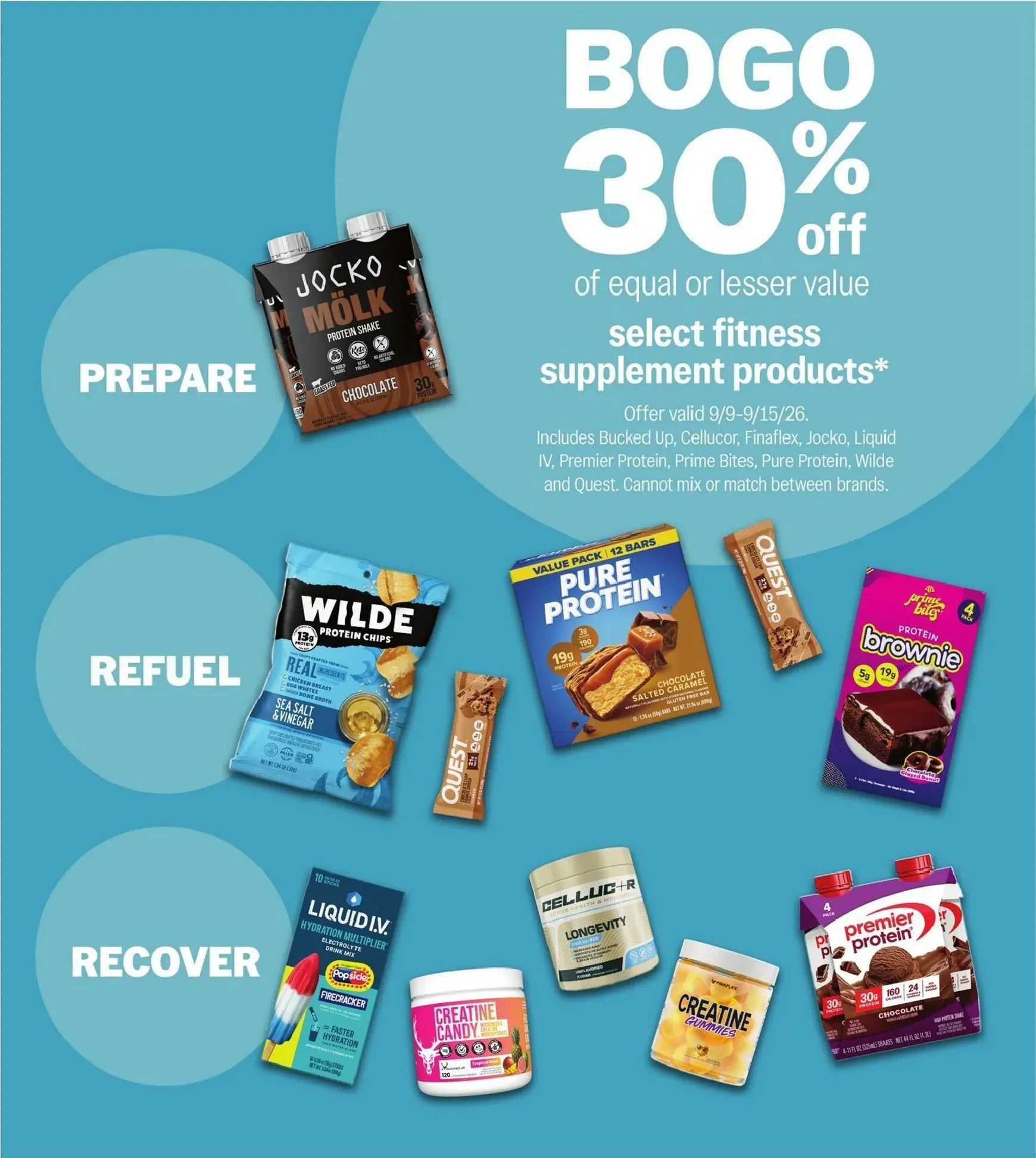 Weekly promotion Meijer Good Life Quality Real Low Prices spanning from September 9 to September 15 2026 - Page 34 for Catalogue 365